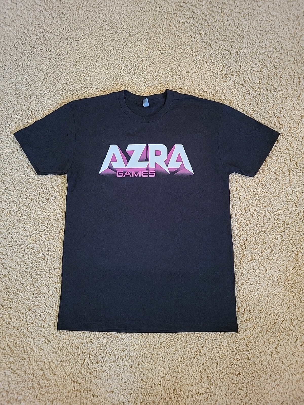 Next Level Apparel Unisex Premium CVC Crew Neck Tee - AZRA GAMES Graphic Logo gallery