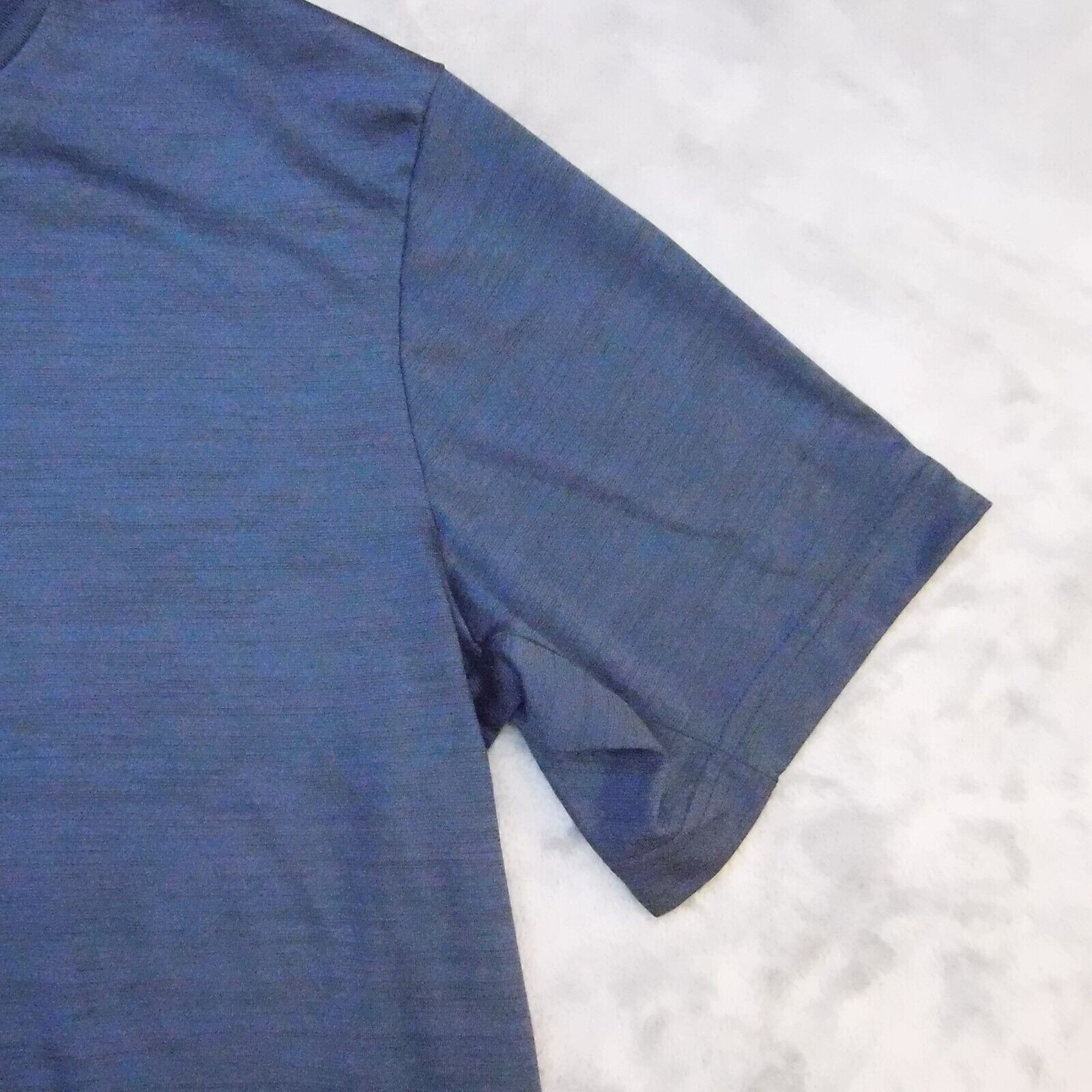 Tek Gear TShirt Mens Large Blue Lightweight Casual Dry Tek Tall Athletic Active gallery