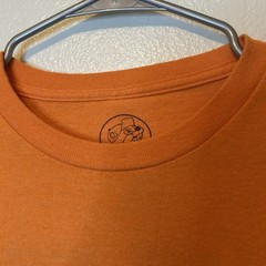 Bucees Franken Beaver No Tricks Just Treats Shirt Large Halloween Orange BG23