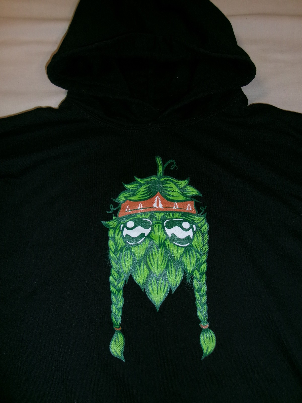 BACKWOODS BREWING CO HOODIE T SHIRT 2XL CARSON WASHINGTON BEER BREWERY ALE