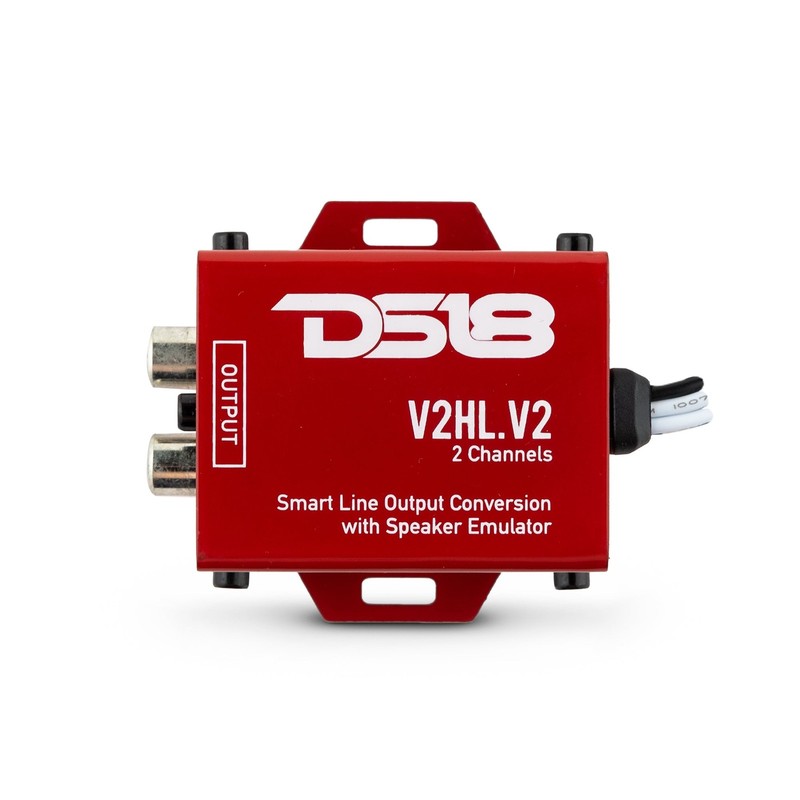 DS18 V2HL.V2 2-Channel Line Output Converter with Speaker Emulator (Remote out)