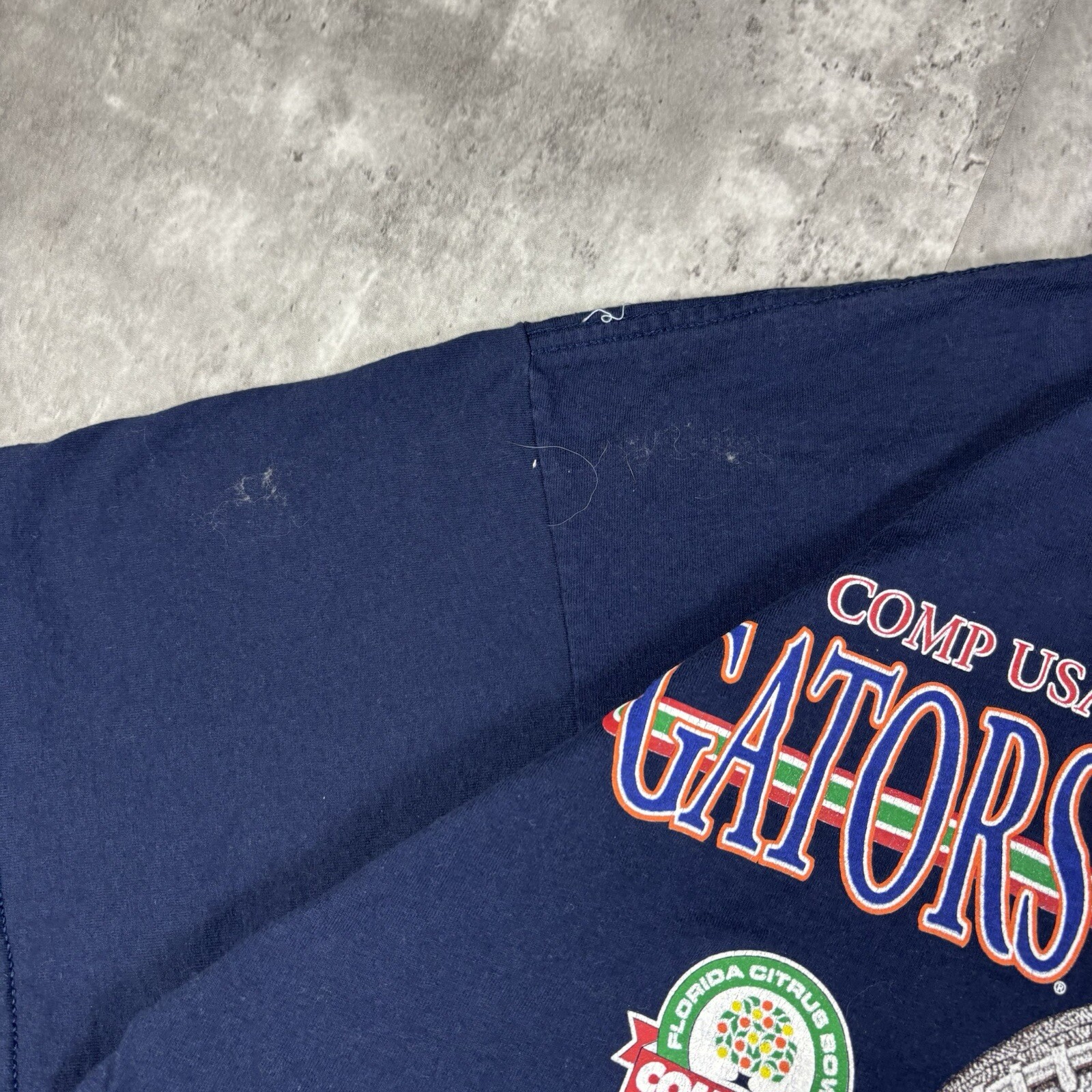 Vintage 90s Citrus Bowl Penn State Florida Gators T Shirt Mens size 2XL gallery
