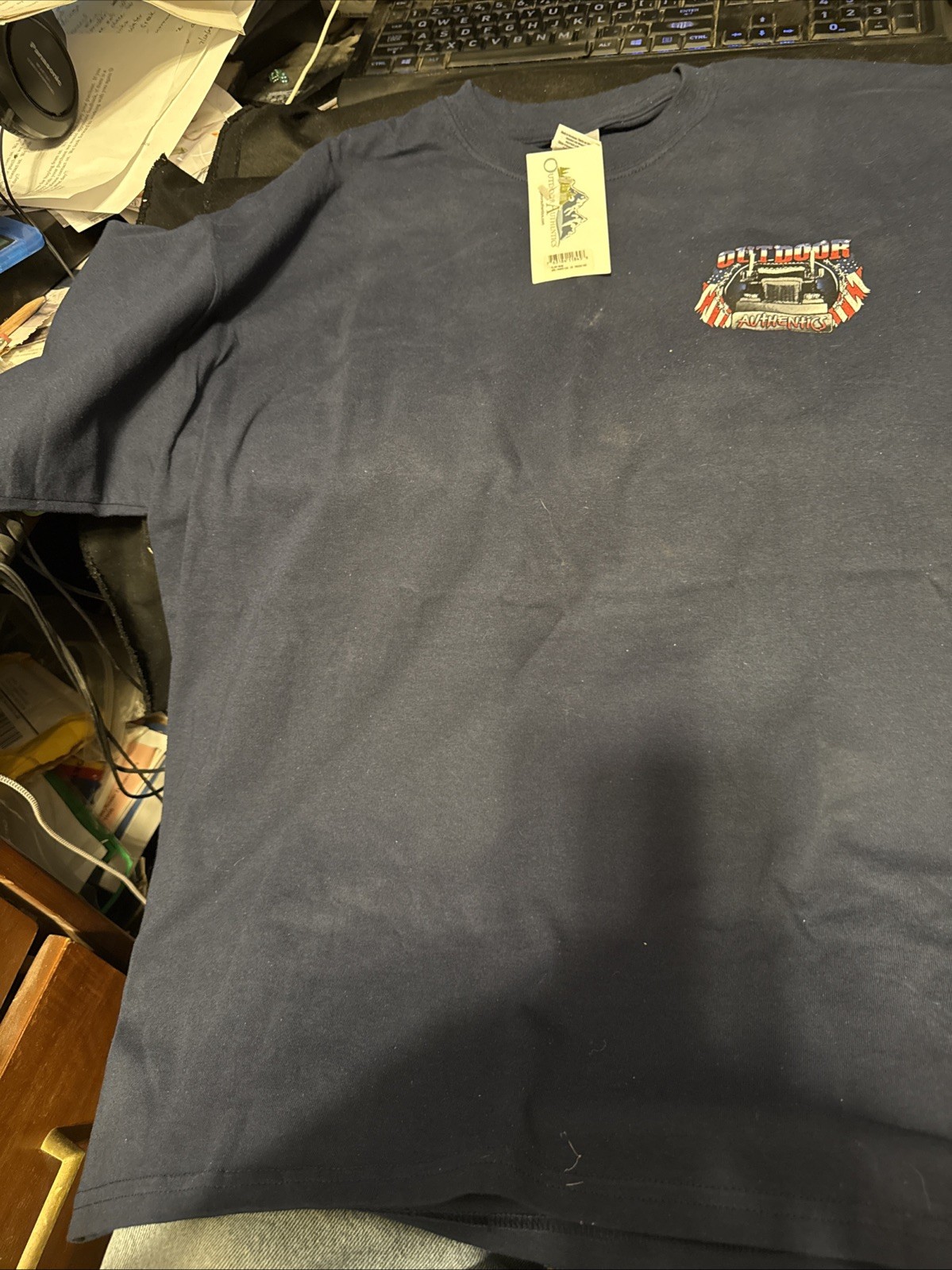 Outdoor Authentic T Shirt XL, Never Worn, Shoulder To Shoulder 24 Inches,item762 gallery