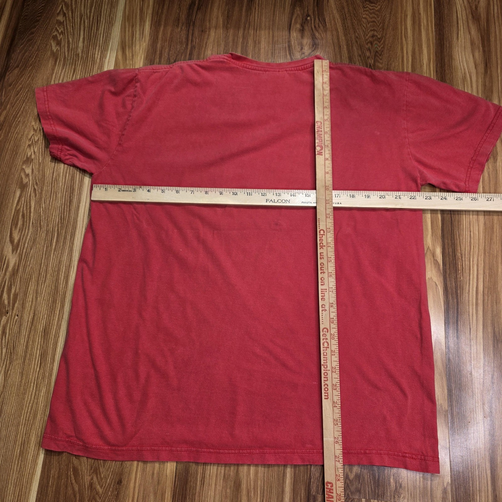 Y2k Shanghai Dragon Shirt Mens XL Red FEIMANTIAN Chinese Characters Graphic Tee gallery