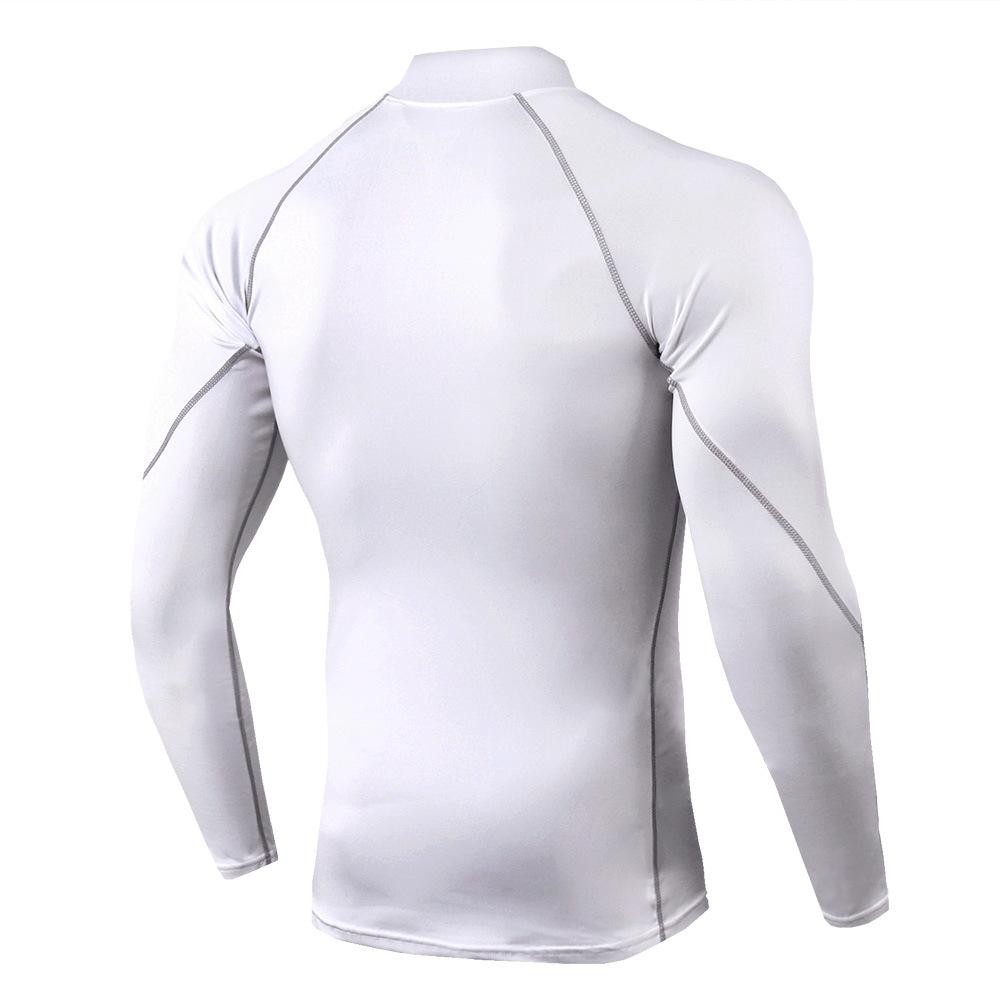 Men Compression Sport T-Shirt Quick Dry Fitness Running Gym Tight Long Sleeve gallery