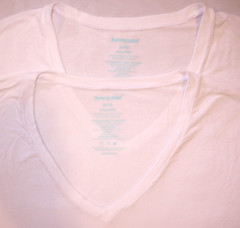 Mens EUC White TOMMY JOHN Second Skin V-Neck Performance T Shirt size XL