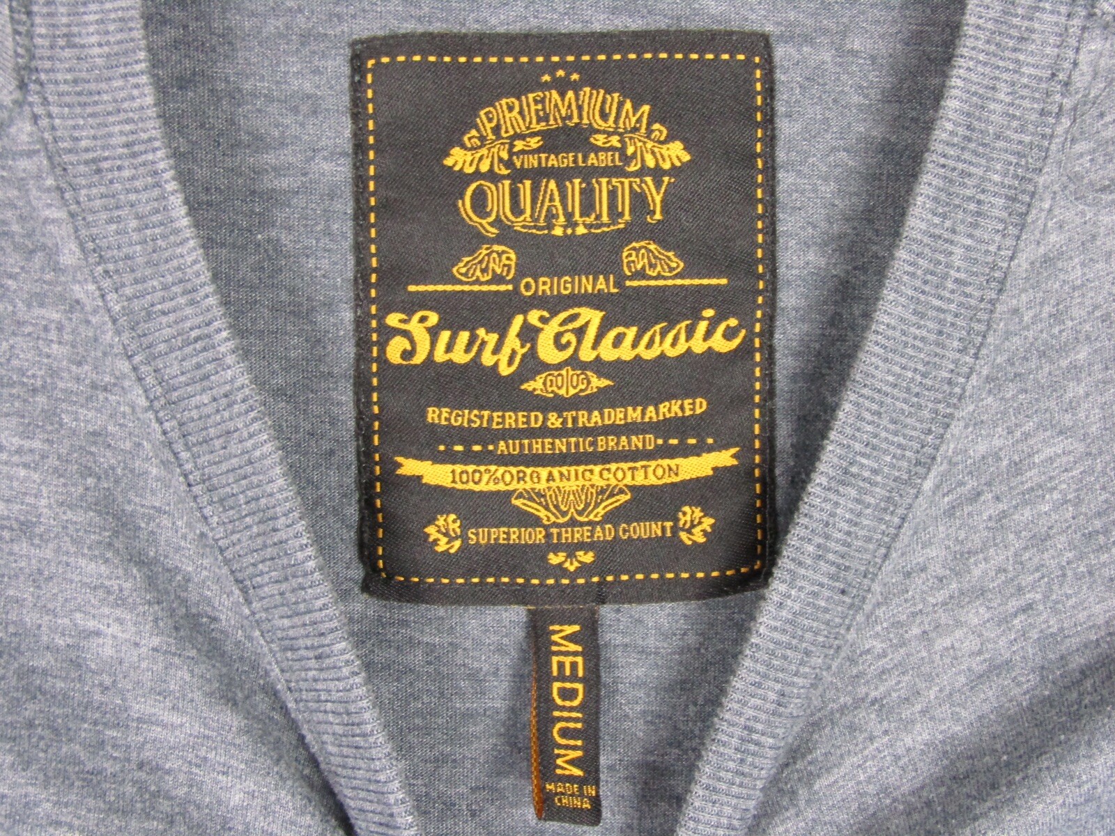 Original Surf Classic Jamaica One Love T Shirt-Men’s M-Dark Gray-Organic Cotton gallery