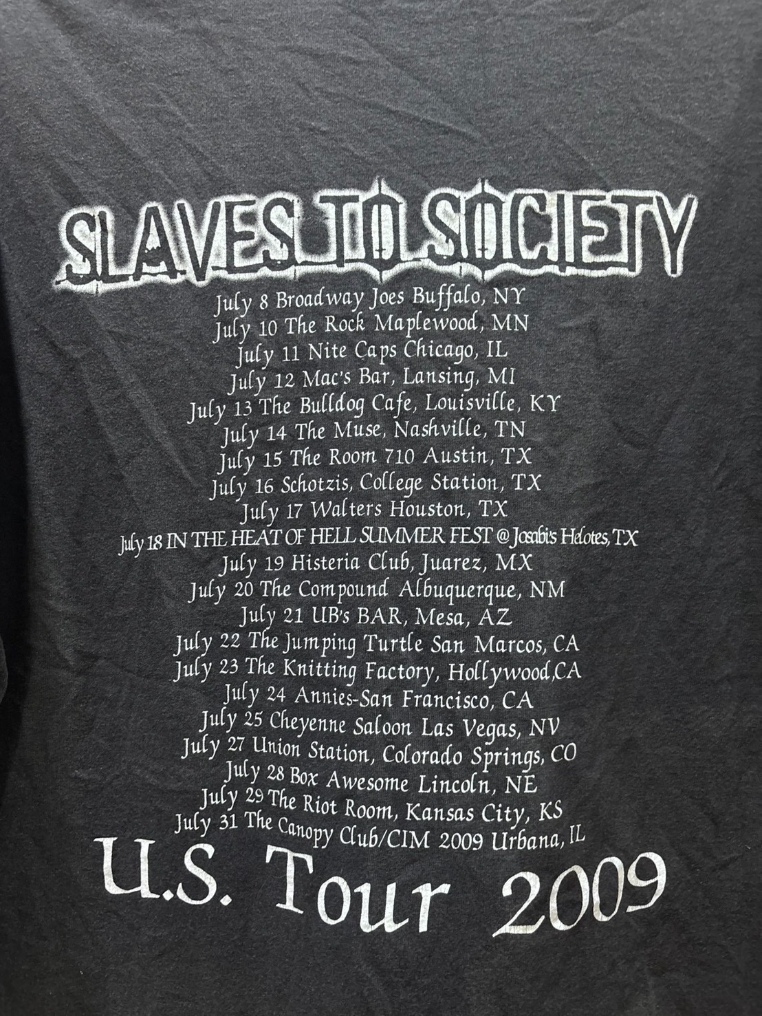 Master band t shirt XL gallery