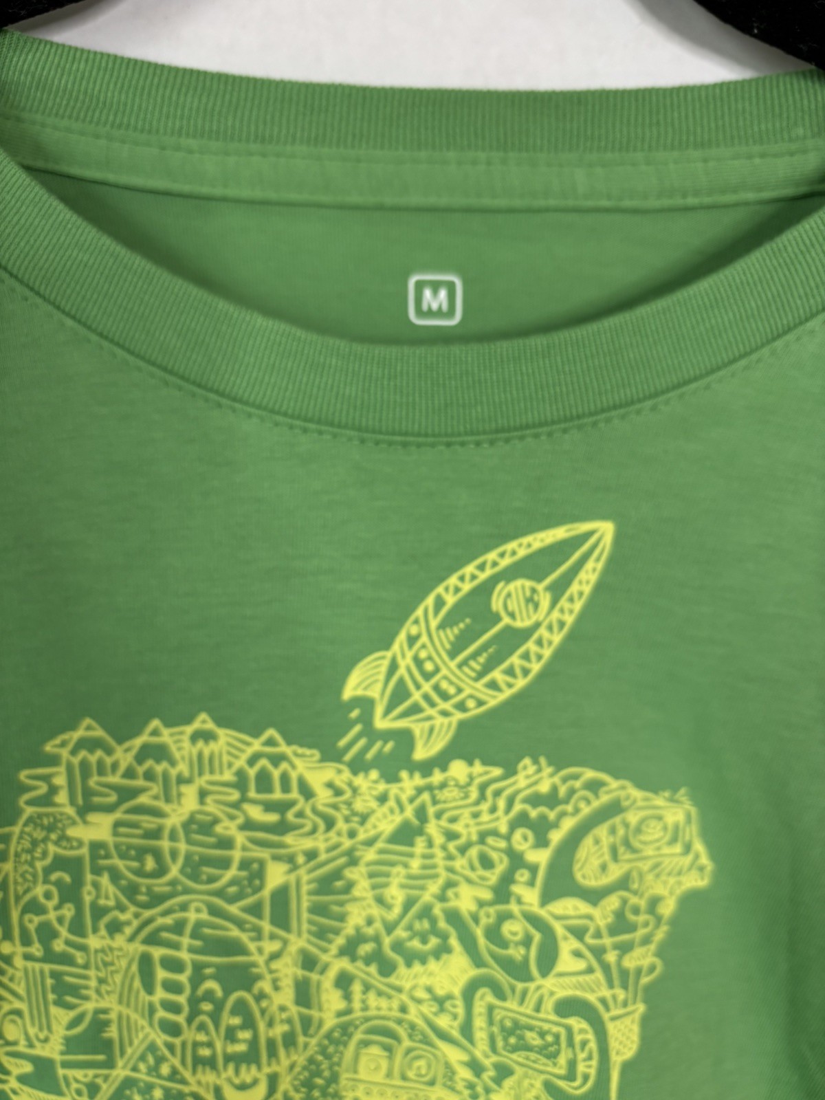 Apple Store T Shirt Mens Size Medium Green Today At Apple Tech Computing gallery