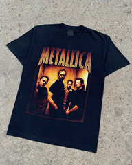 Metallica Summer Tour 1998 Black 2 side T-shirt S-5XL