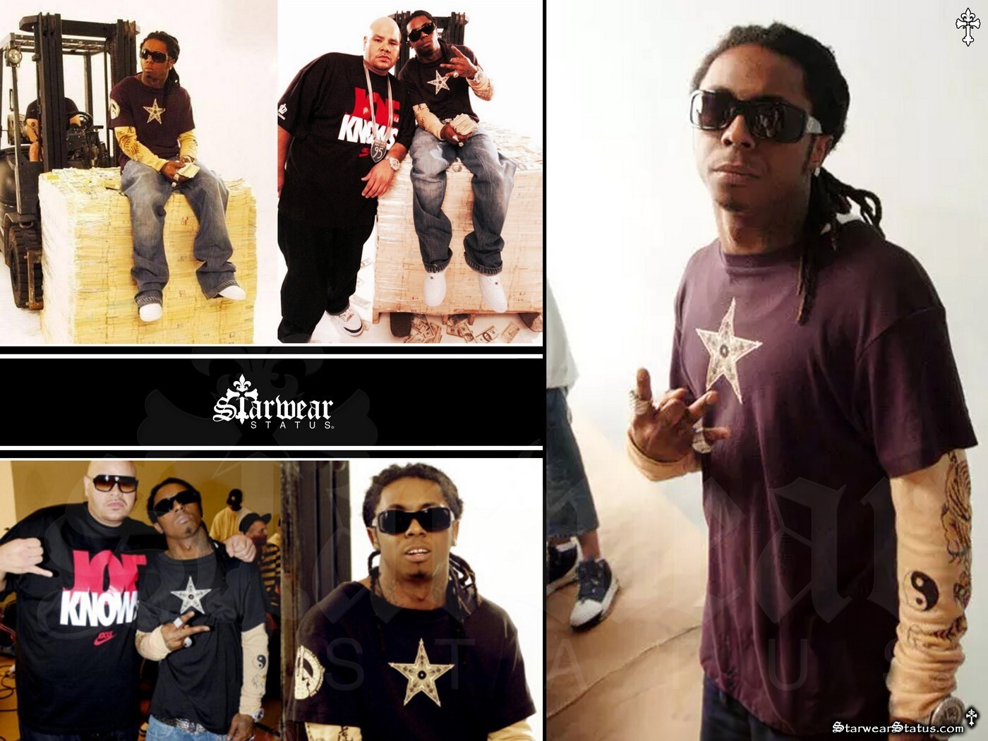 🔥LIL WAYNE A&G Cashmere x Chrome Hearts Crystal Y2K Rap Tee Celebrity Wardrobe! gallery
