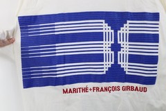 Deadstock Vintage 90s Marithe Francois Girbaud Mens XL LCD Baggy T-Shirt White