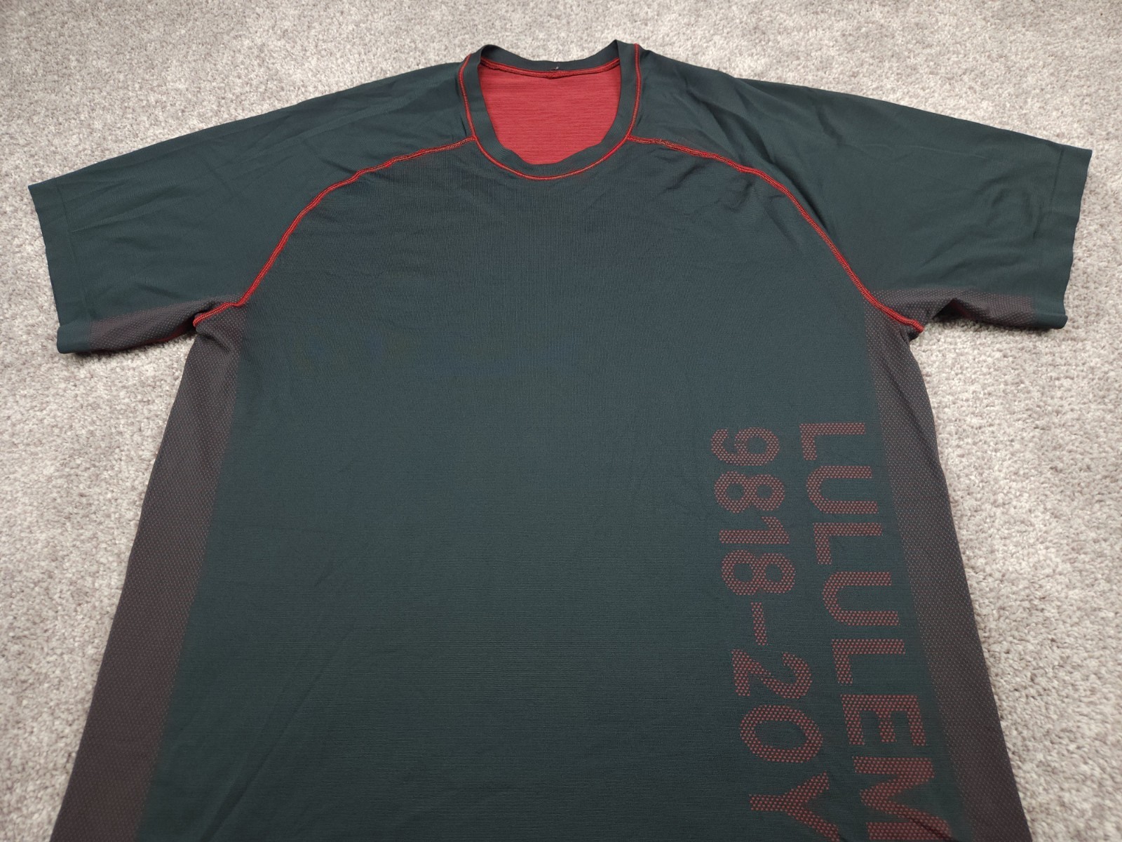 Lululemon T Shirt Mens Extra Large Grey Metal Vent Tech Tee 20Y Limited Edition gallery