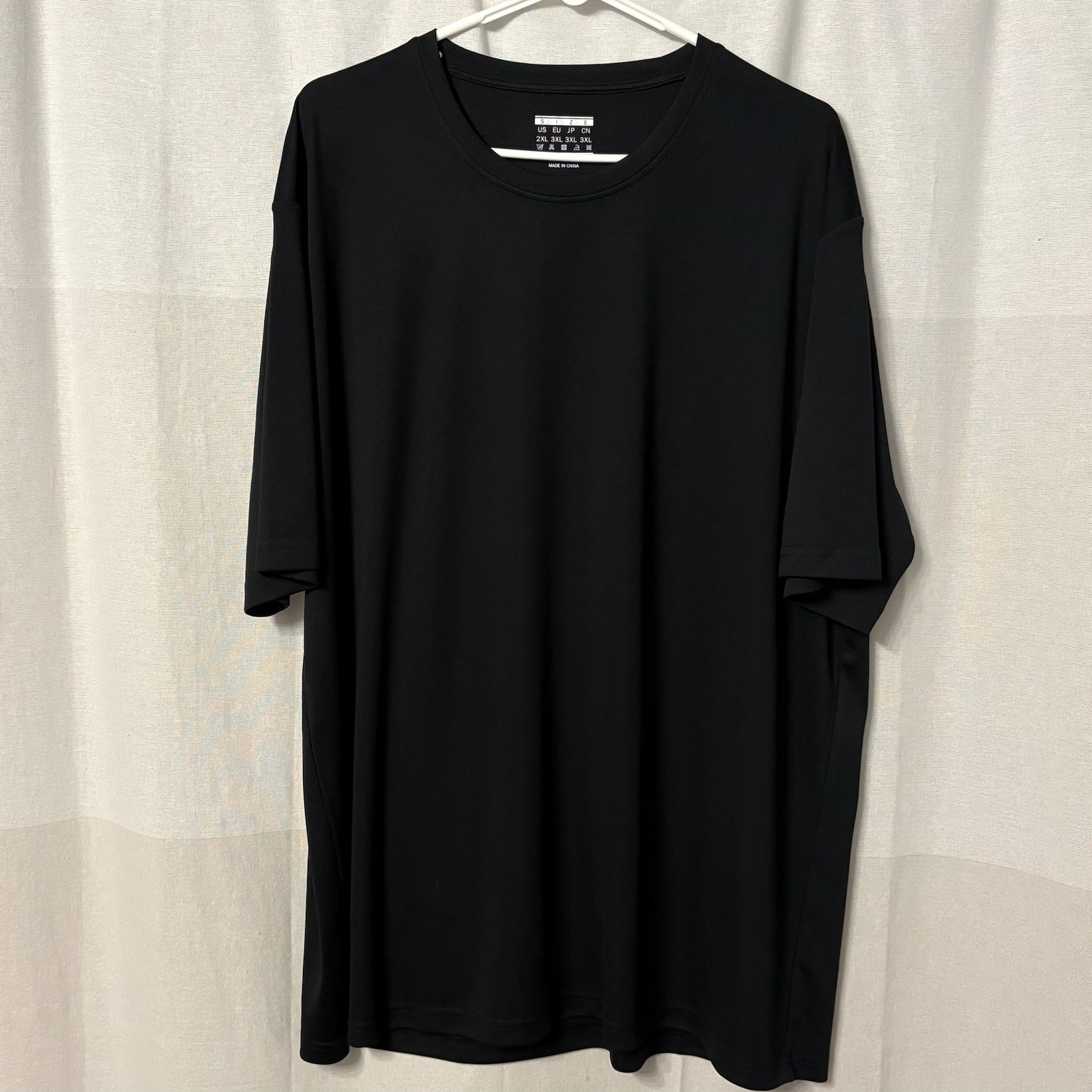 MAGCOMSEN Men’s Short Sleeve UPF 50+ T-Shirt Black Size 2X Tee XXL Polyester gallery