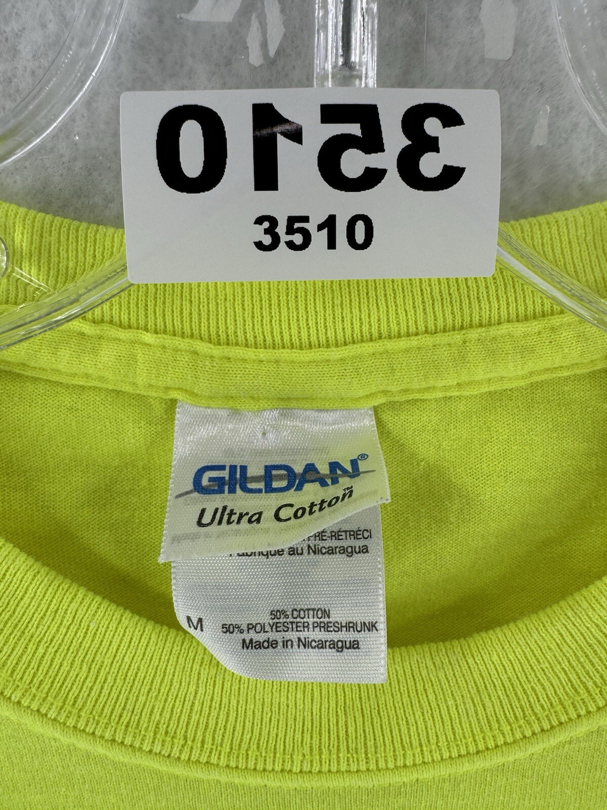 Vintage 80s 90s Mens Mountain Dew T Shirt 50/50 Yellow Neon Sz M gallery