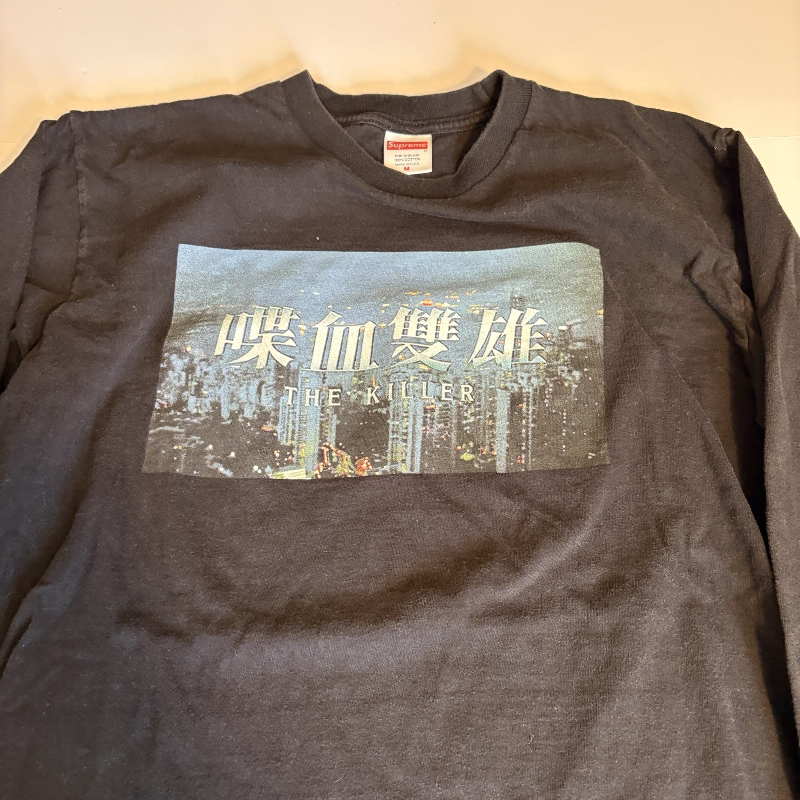 Supreme 2018 Fall/winter Collection “The Killer” T-shirt Men’s M Long Sleeve gallery