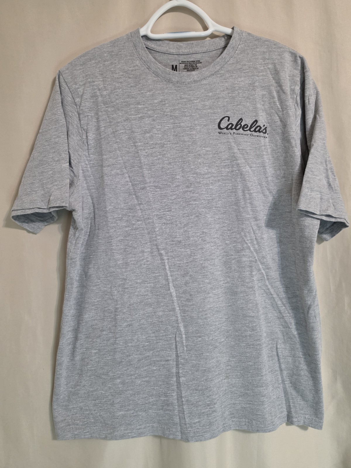 Men's Grey Short Sleeve T-Shirt By Cabelas Never Leave Home Without Your Wingman gallery