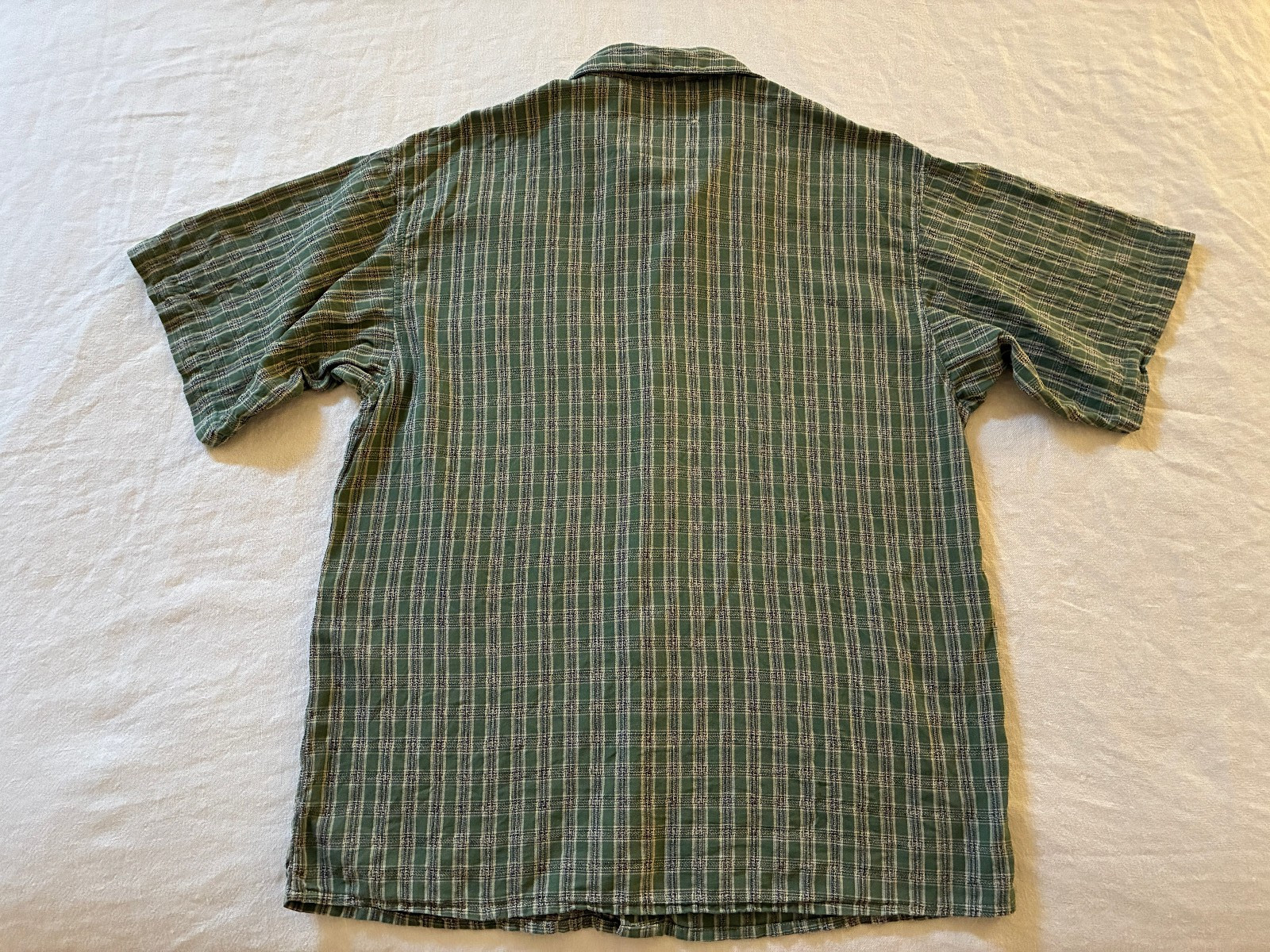 Vintage 90s Gramicci Short Sleeve button up Made In USA Boxy L Gorpcore gallery