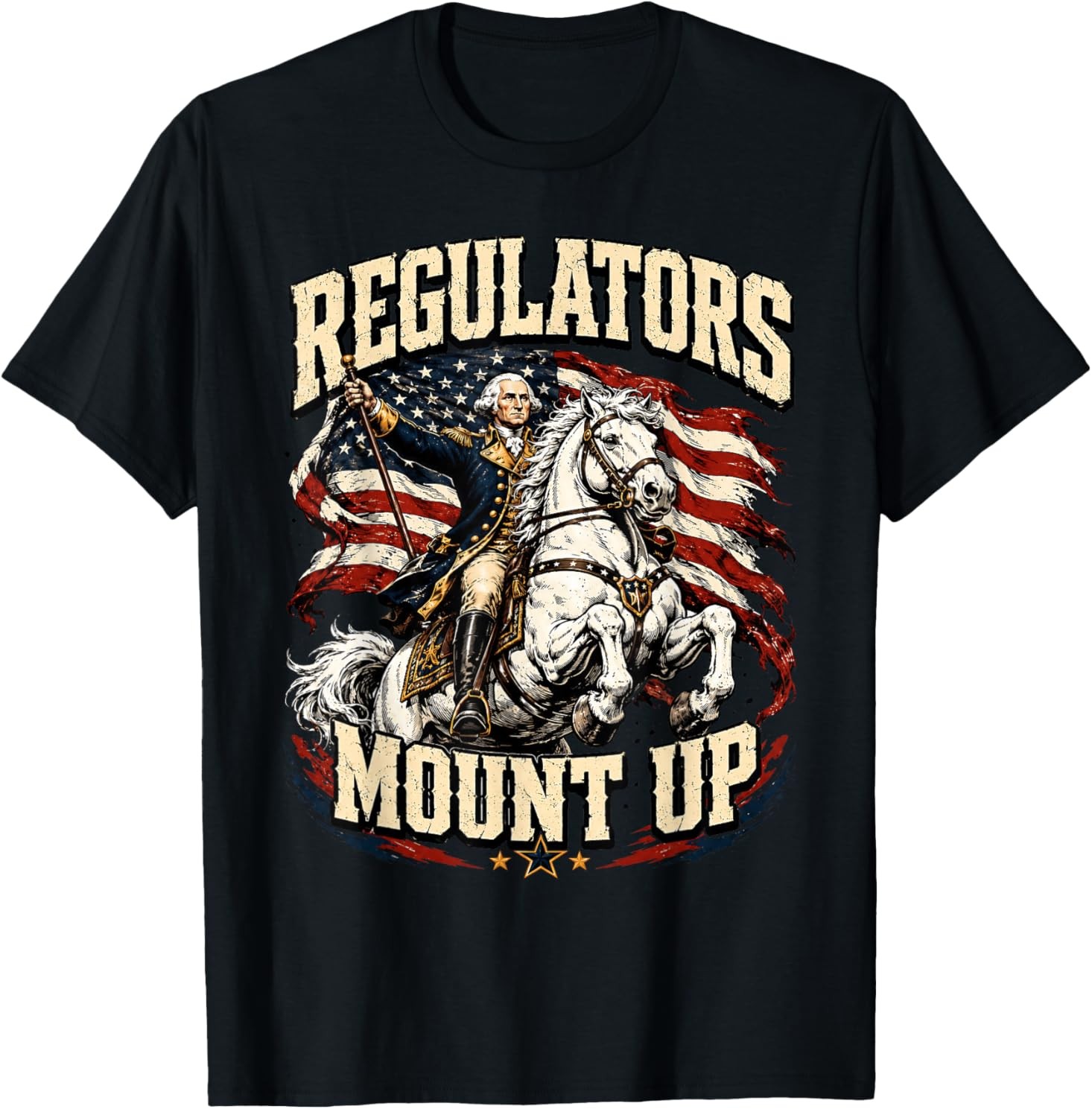 Regulators Mount Up 4th of July Independence Day T-Shirt gallery
