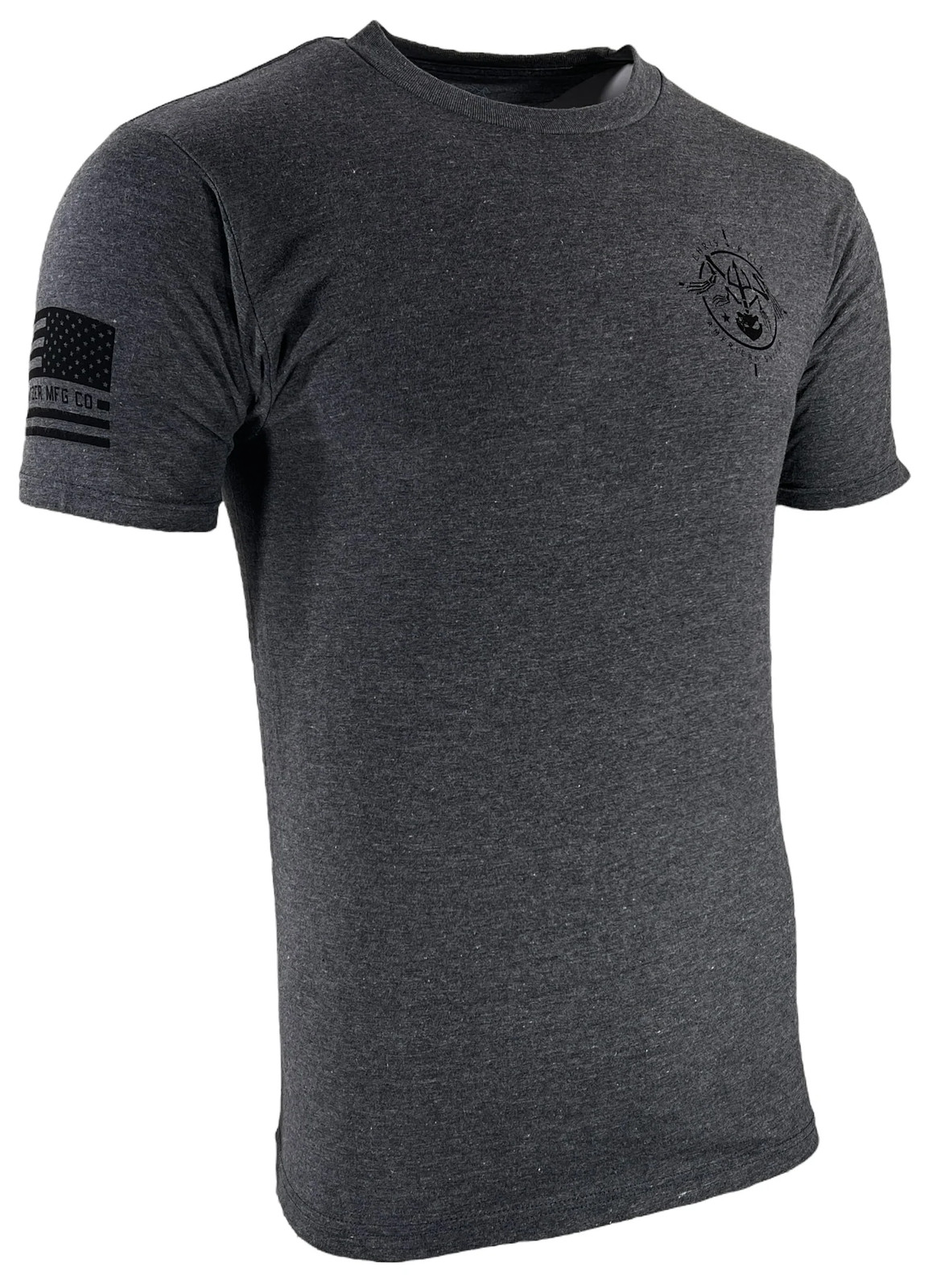 Howitzer Style Men's T-Shirt CHRIS KYLE CIRCLE SHIELD Military Grunt MFG gallery