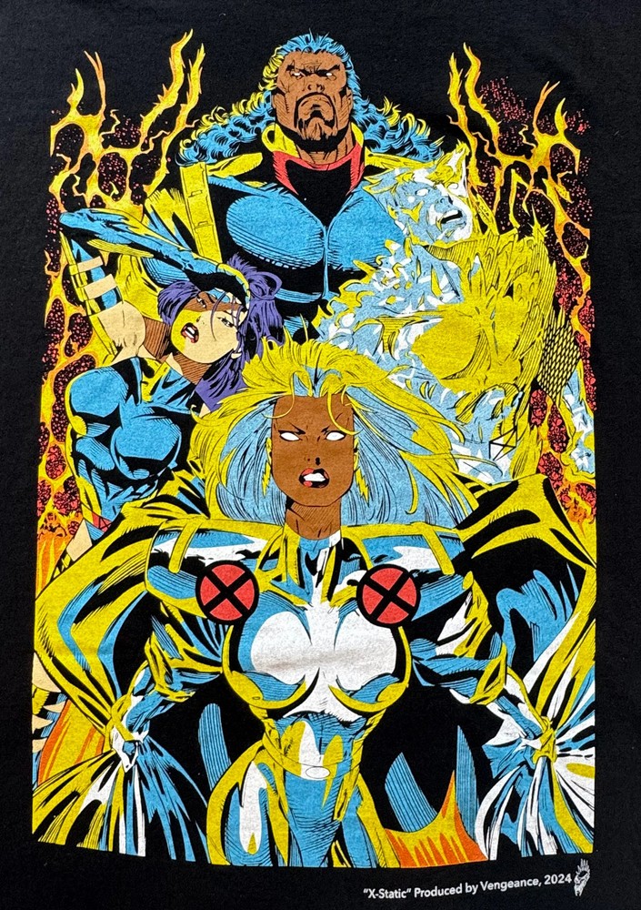 X-Men – Bishop Psylocke Storm Quicksilver T-Shirt – 2XL