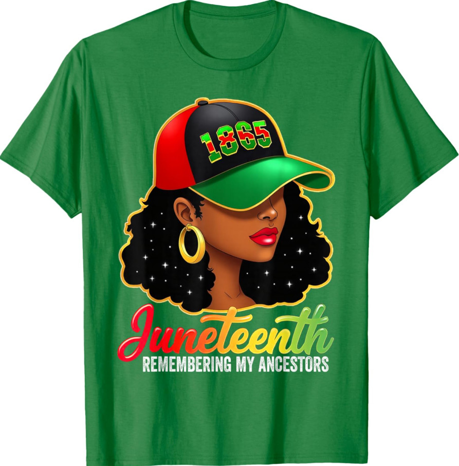 Juneteenth Remembering My Ancestors Black Women Juneteenth T-Shirt gallery