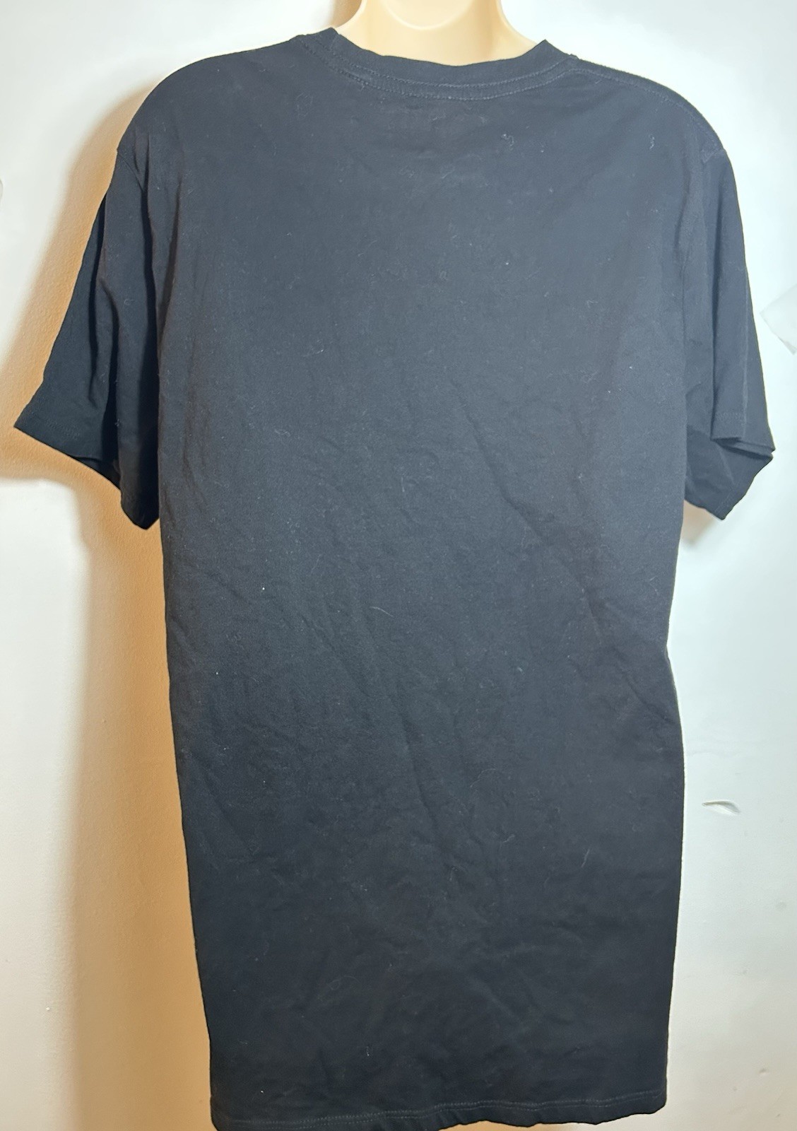 GUESS Men's Black Tiger Graphic Logo Tee Crew Neck Short Sleeve Cotton L gallery
