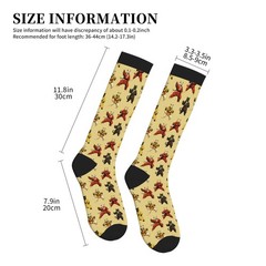 Avocado Compression Knee High Socks For Men Women Running Travel Support