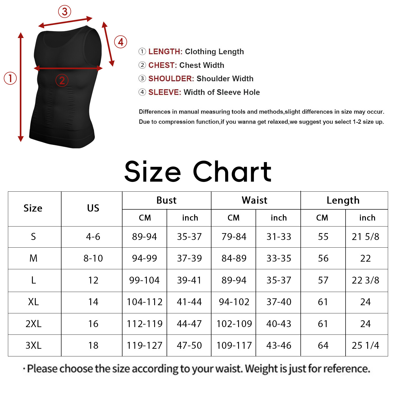3 Pack Men Compression Shirts Slimming Body Shaper Vest Tummy Control Shapewear gallery