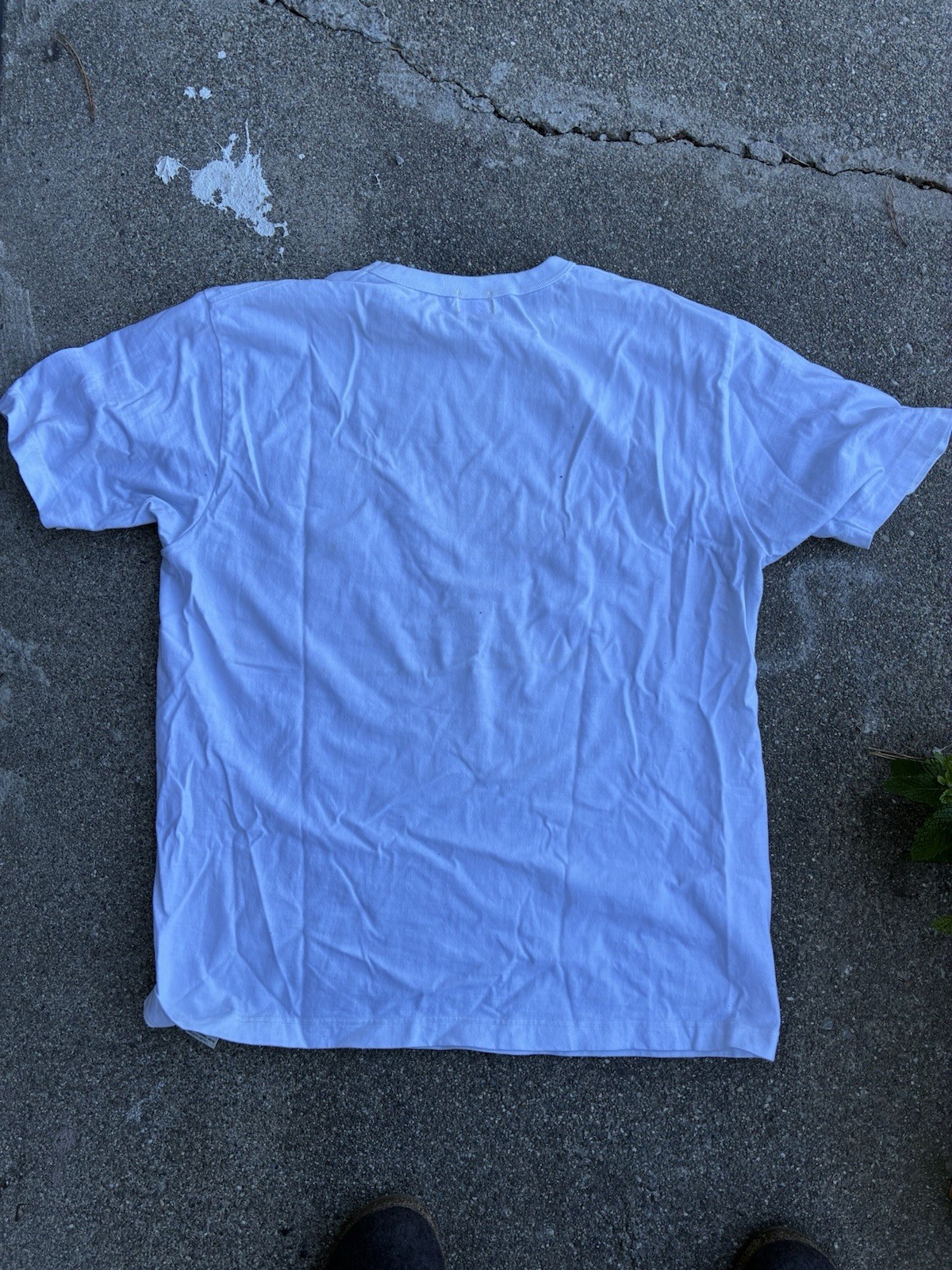 Whitesville Loopwheel T-Shirt White Size XL gallery