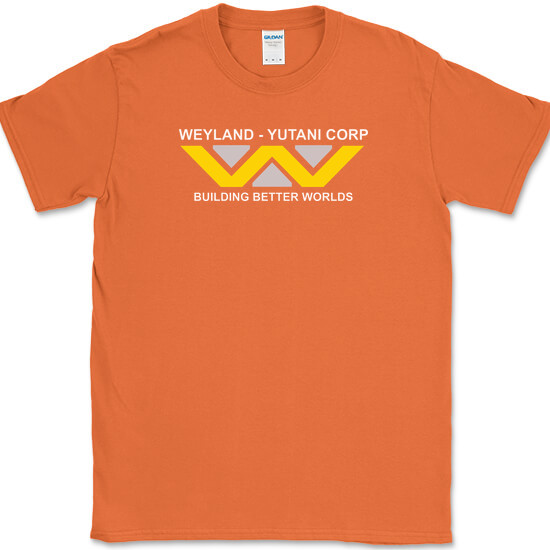 Weyland-Yutani Corporation T-Shirt Funny Aliens Movie Humor Graphic Tee gallery