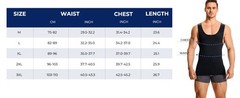 Mens Compression Undershirt Body Shaper Tank Top Slimming Shirt Tummy Control