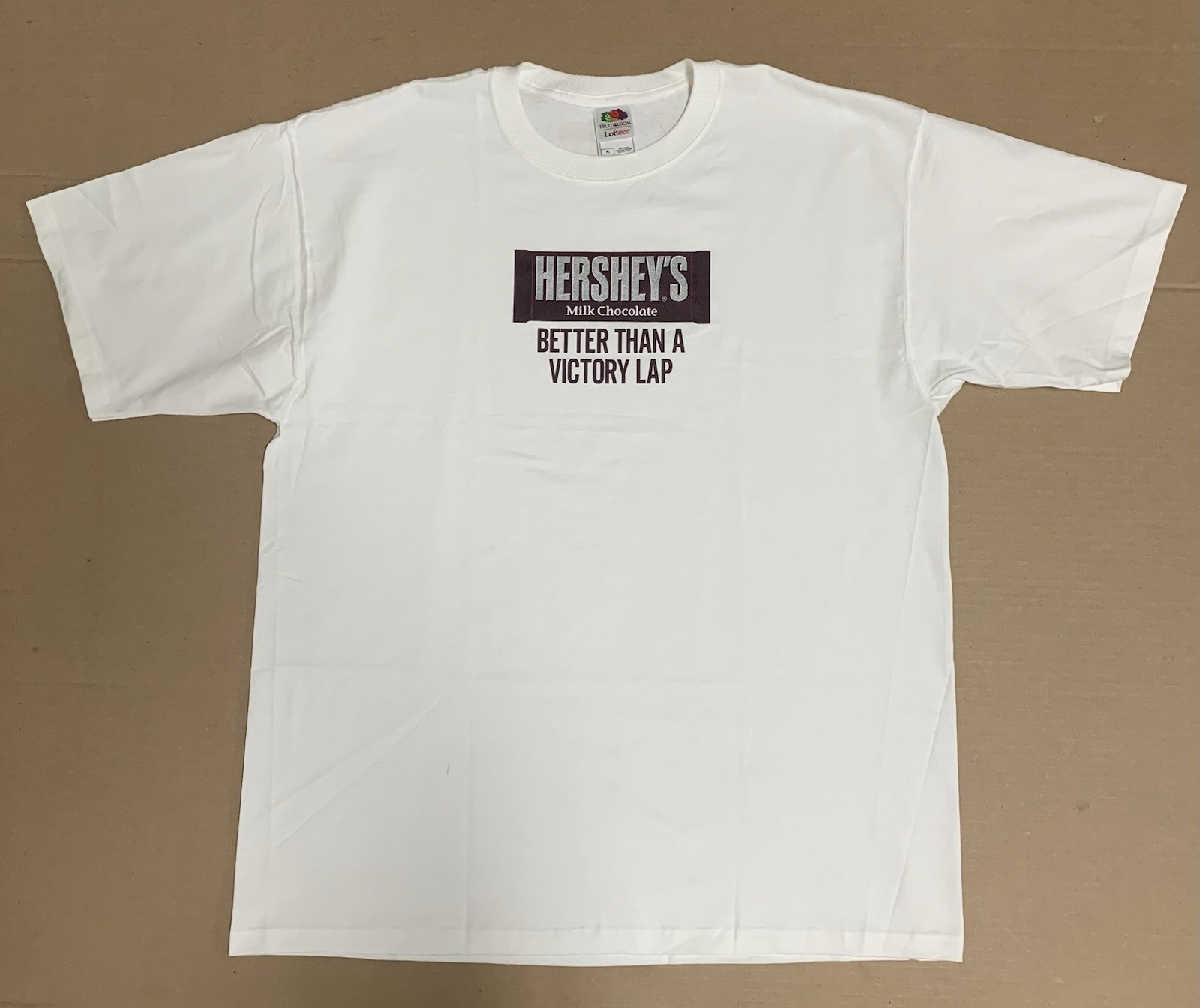 Hersheys Promo T Shirt "Better Than A Victory Lap" Size XL - Minor Flaw ( New) gallery