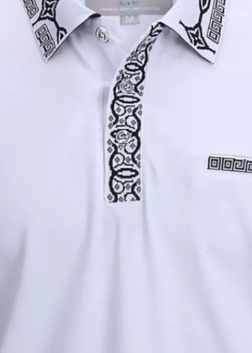 Men's Luxurious Fine Cotton Polo Shirt,Italian Style,Stretch M to 3XL…..A6.A gallery