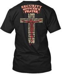 Unique Proud Security Officer T-Shirt