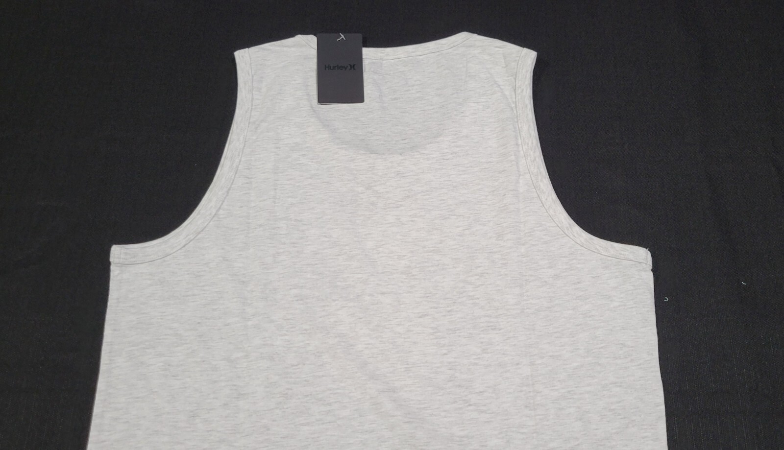 Hurley Men's The One & Only Graphic Tank Top Island Vibes Pineapple Tank -gray gallery