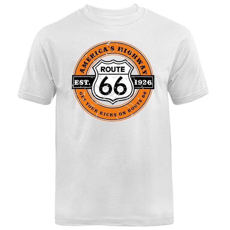 Route 66 America’s Highway Graphic T-shirt Tee