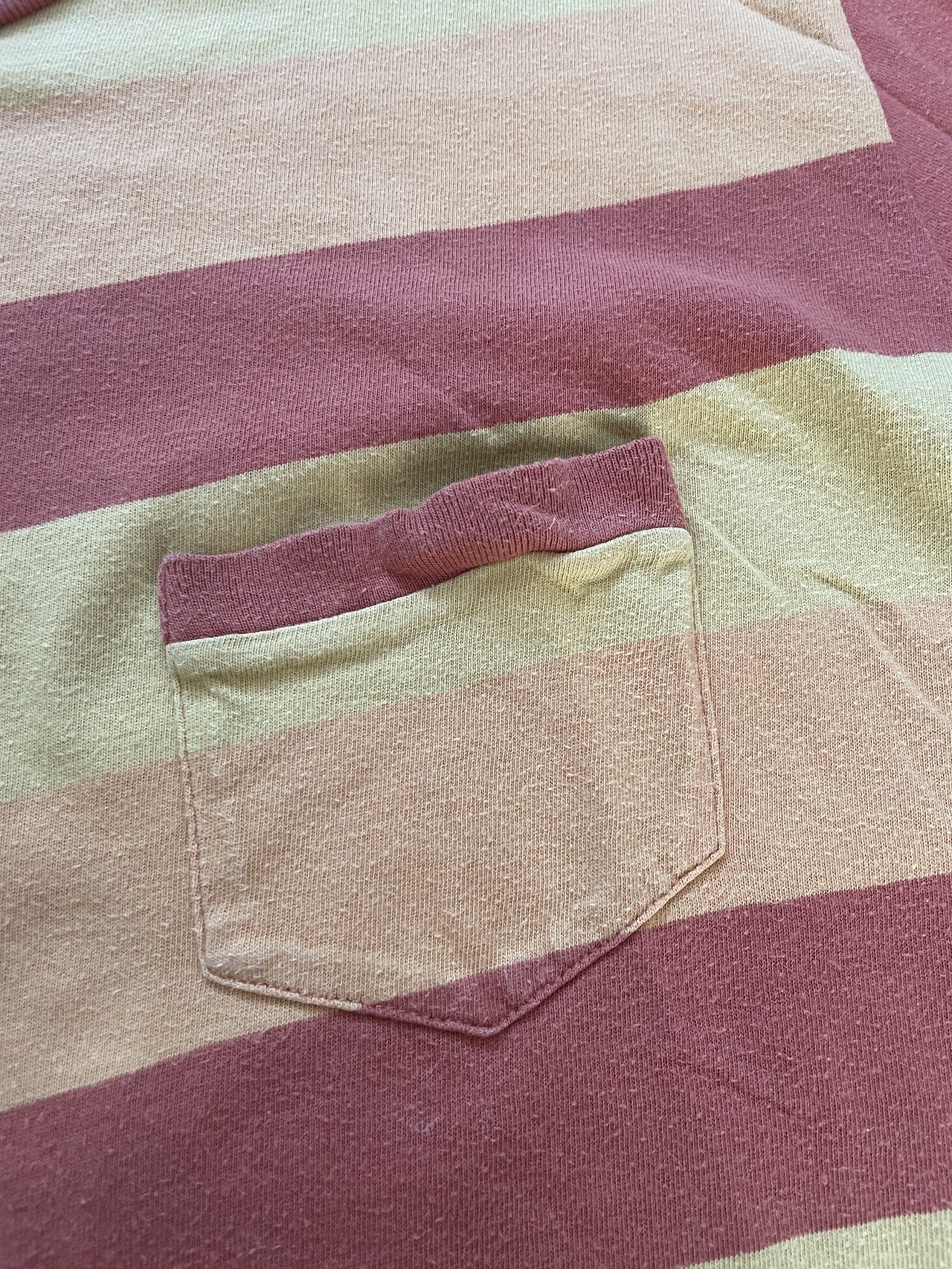 Levi's Vintage Clothing 1950s LVC Striped Sportswear T Shirt - Size M [p2p 21"] gallery