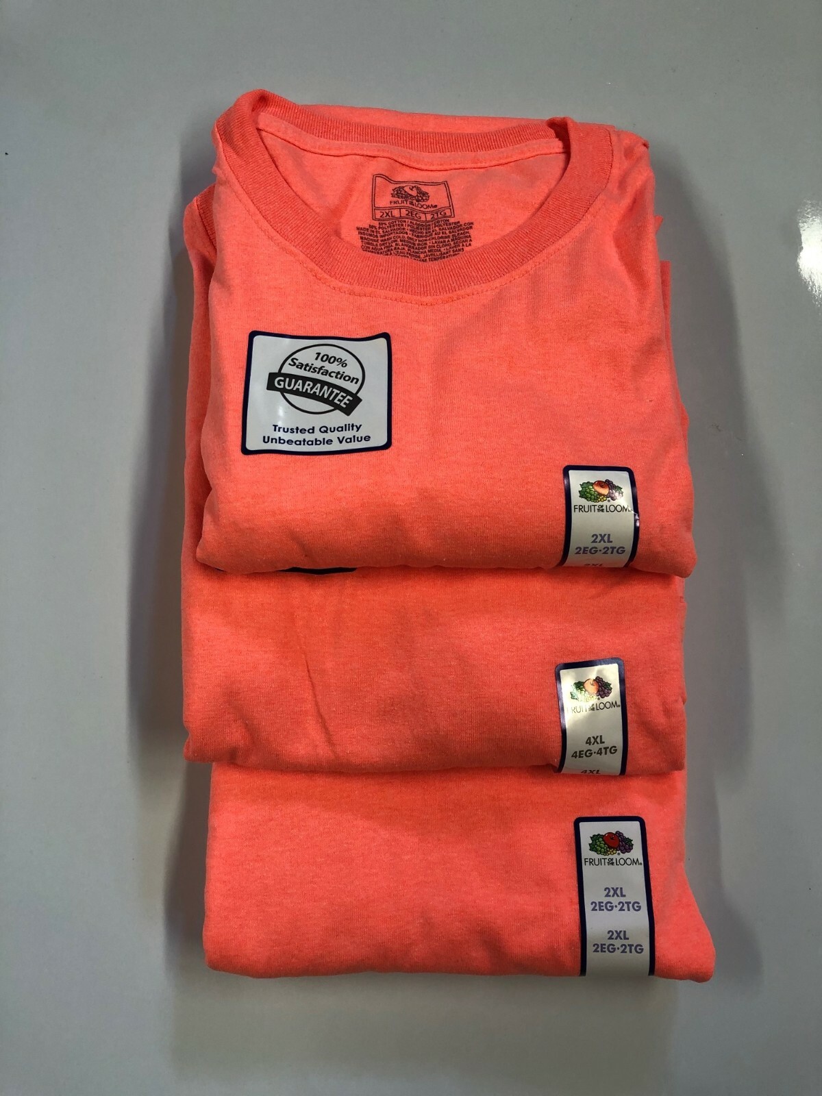 FRUIT OF THE LOOM MEN 3 PK BIG SIZE ONE COLOR gallery