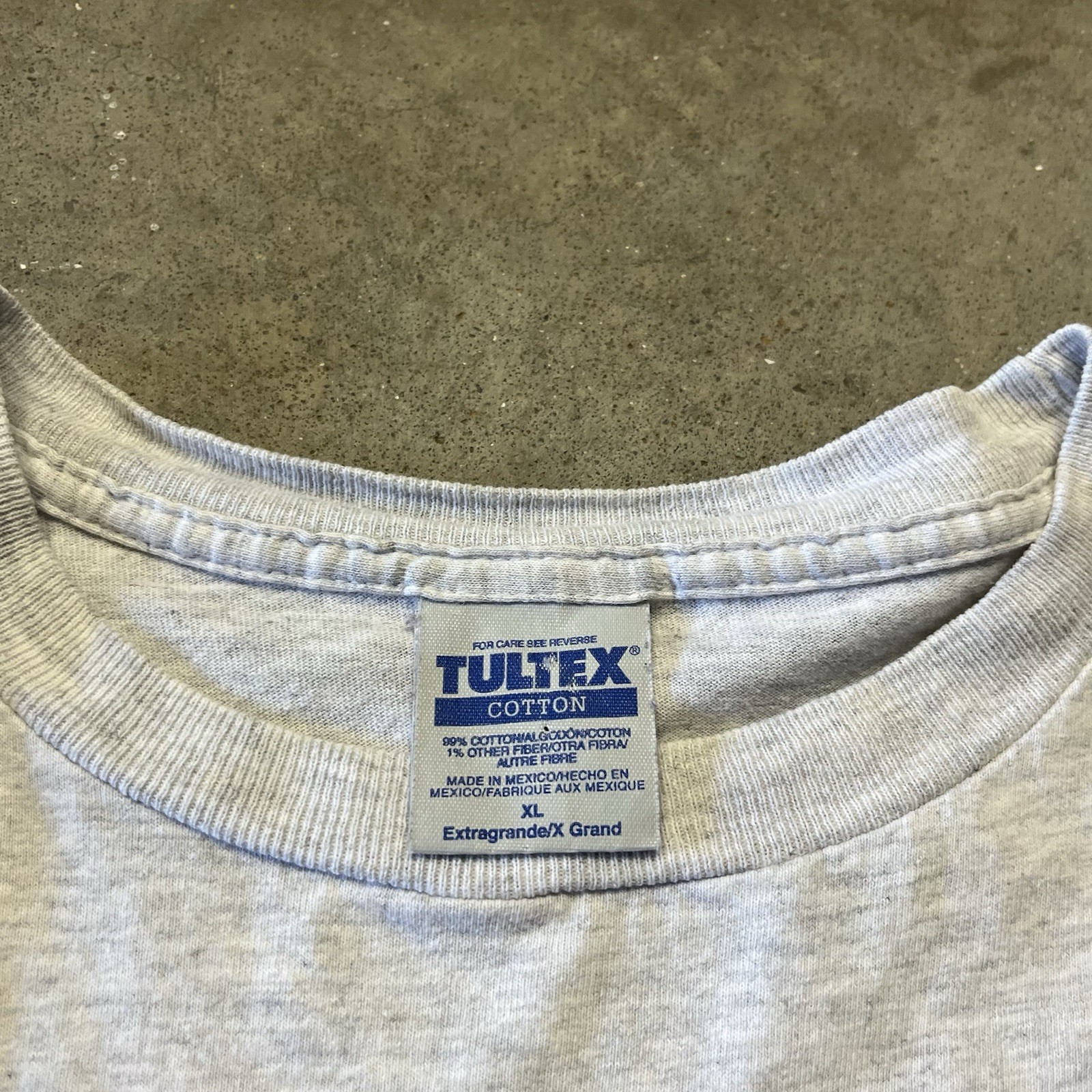 Vintage Tultex Fishing Cartoon T Shirt Mens XL Gray Funny Dad Joke Winner 90s gallery