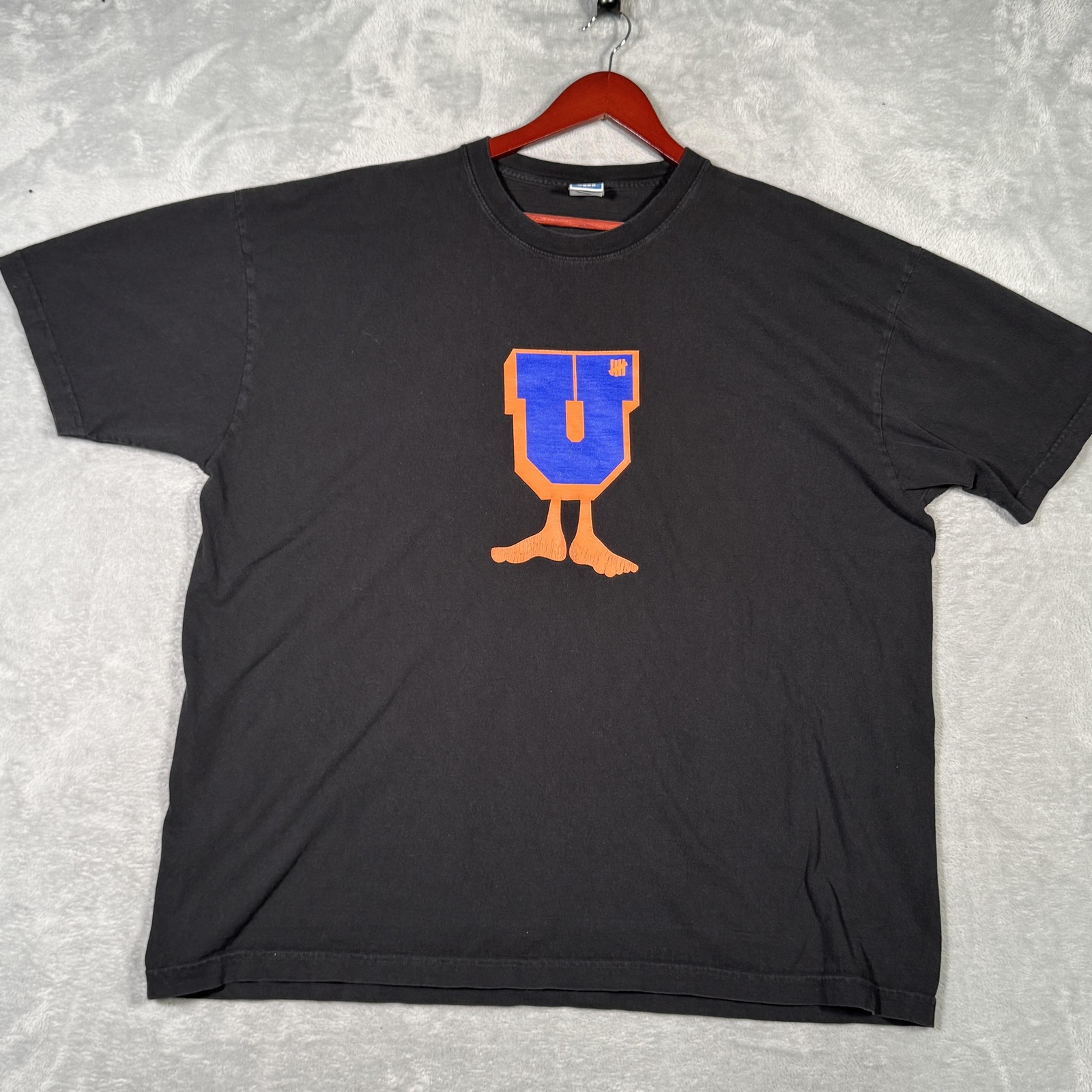Undefeated Shirt Mens 2XL Black Made in USA Graphic Logo UNDFTD Streetwear