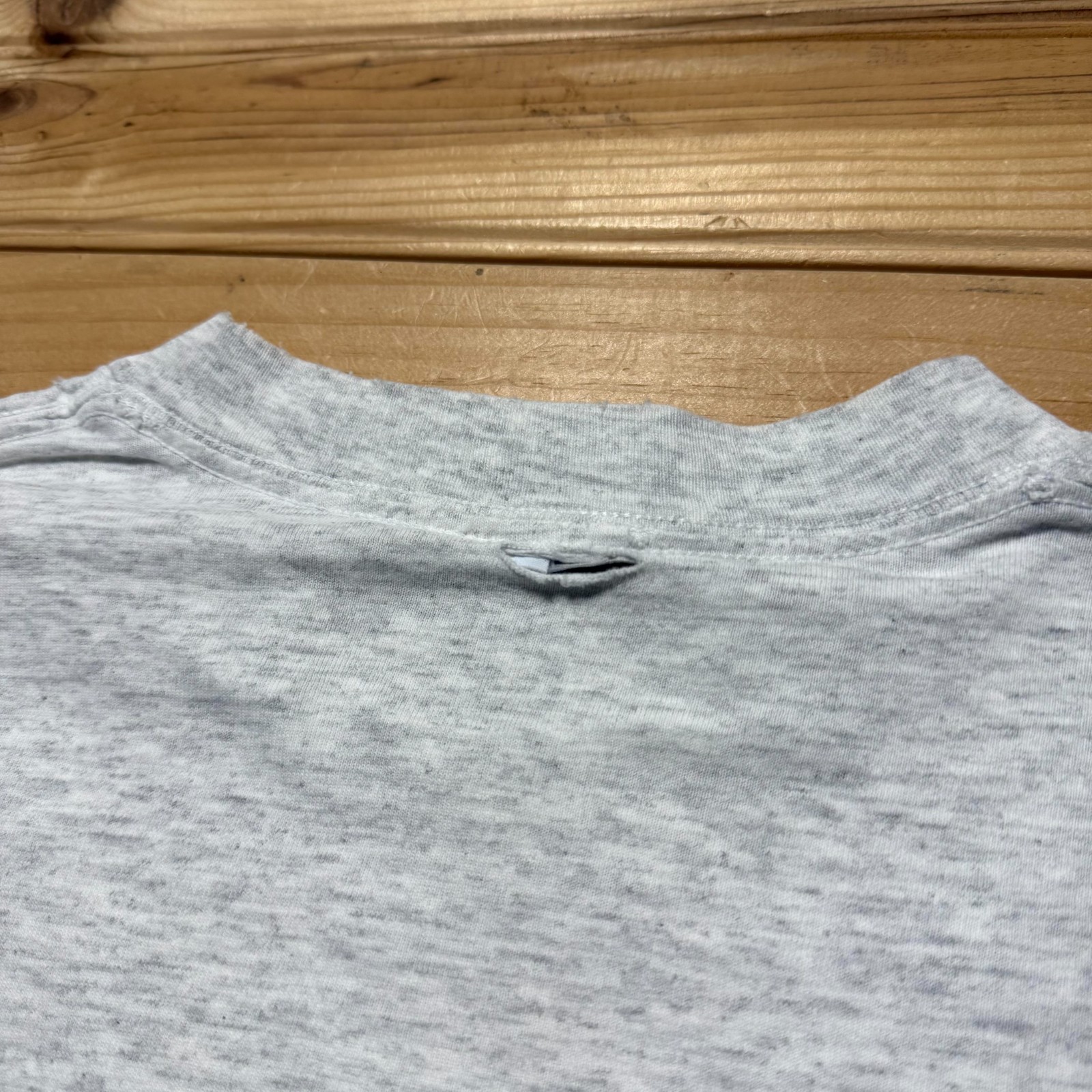 Vintage 90s Russell Athletic Big Logo Sportswear Graphic Heather Shirt USA Large gallery