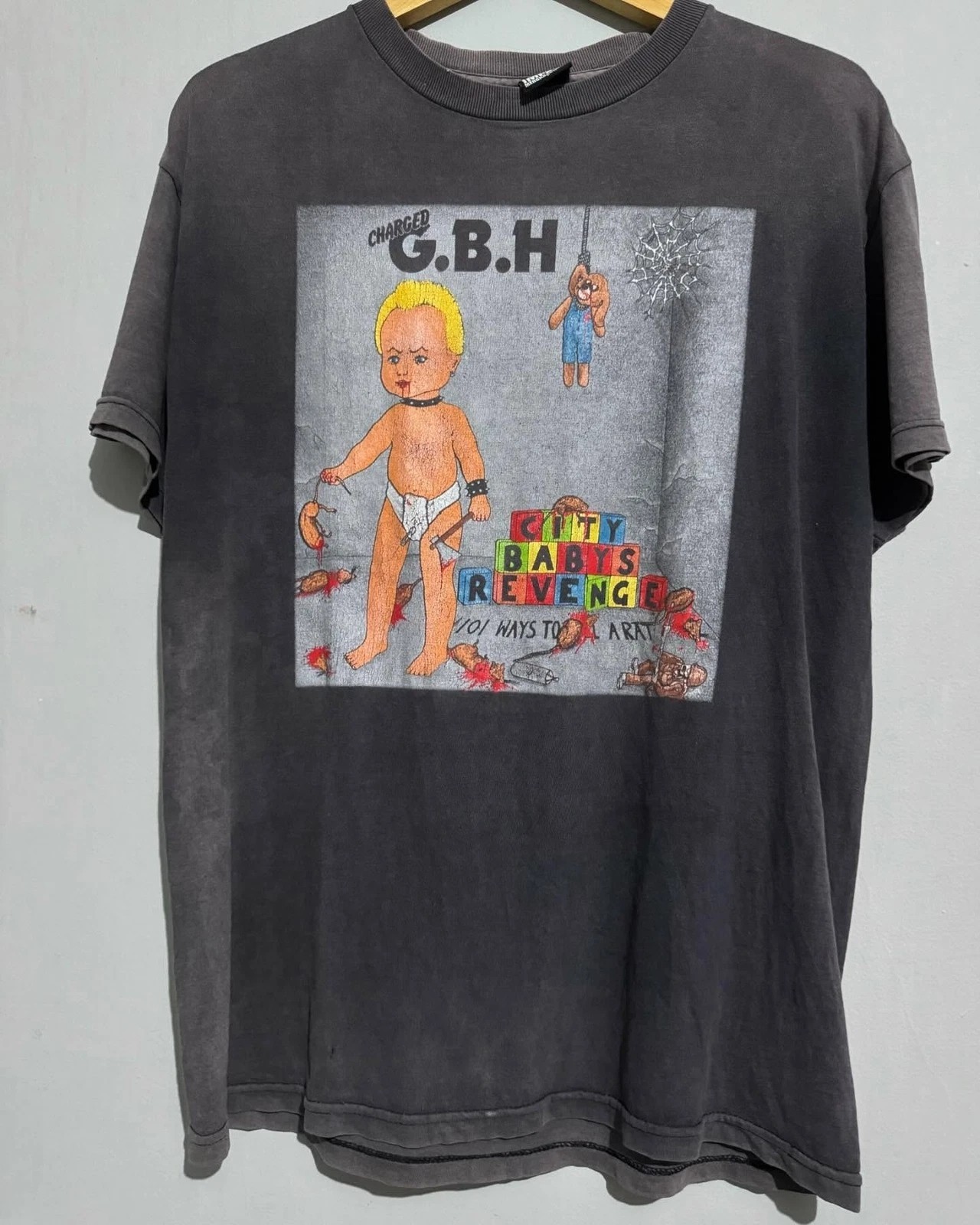 90s Remake GBH Band Classic Style Black Cotton Unisex Shirt S-5XL KH17104 gallery