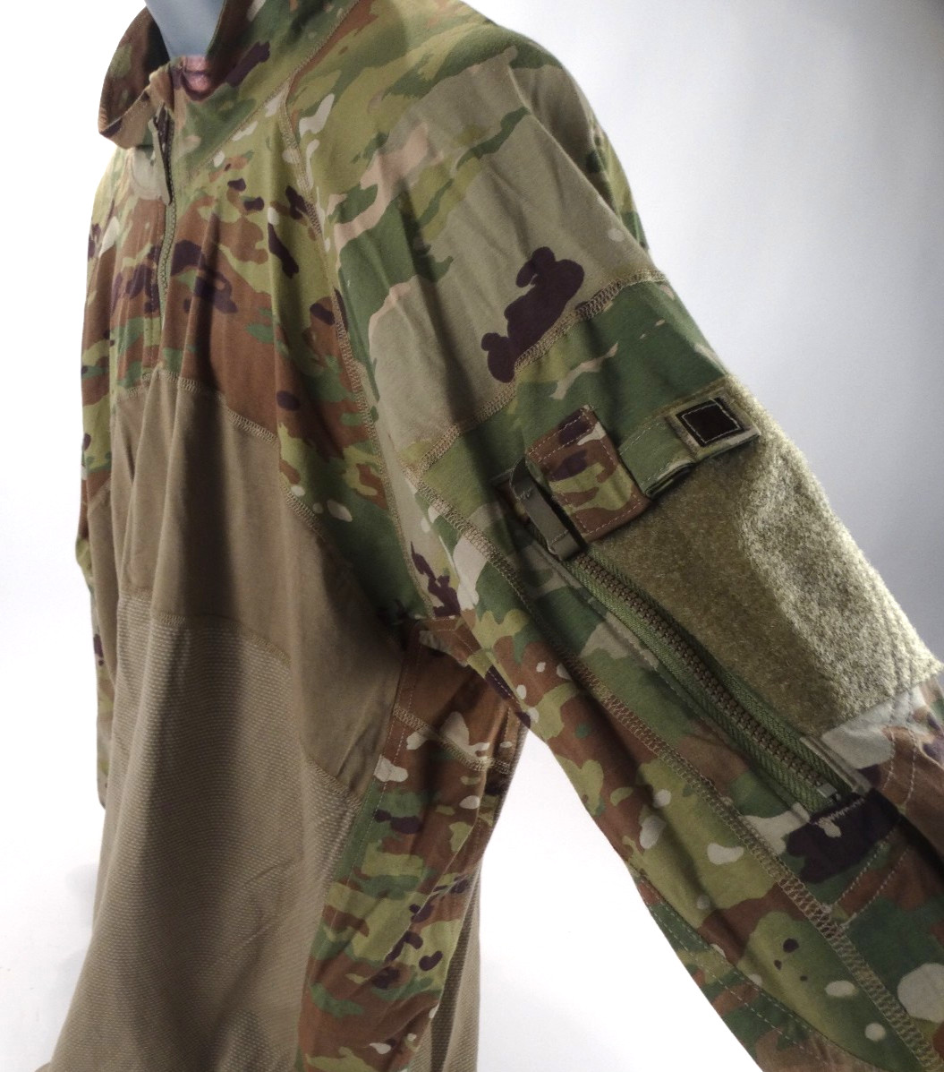 MASSIF Advanced 1/4 Zip Multi/OCP Combat Shirt (sz 3X) gallery