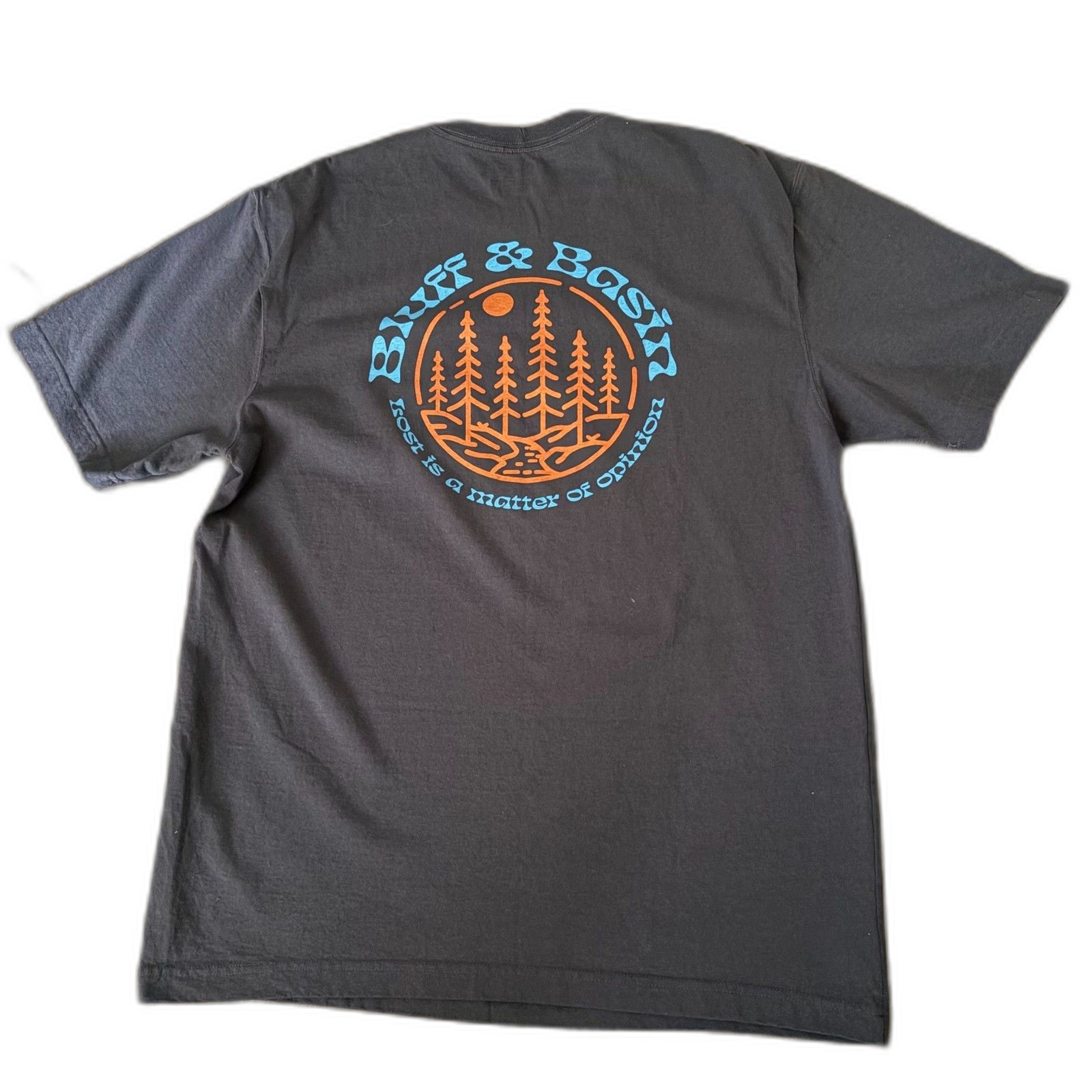 Carhartt K87 Graphic Pocket T-Shirt Bluff & Basin Blue Gray Outdoors Size Medium gallery