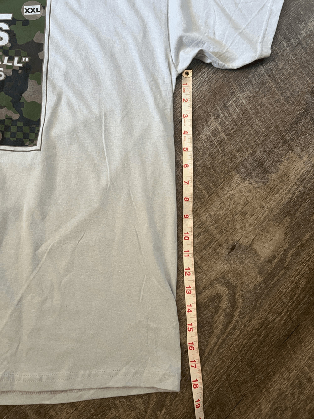 Vans Camo Check Short Sleeve Graphic T-Shirt- Size XXL gallery
