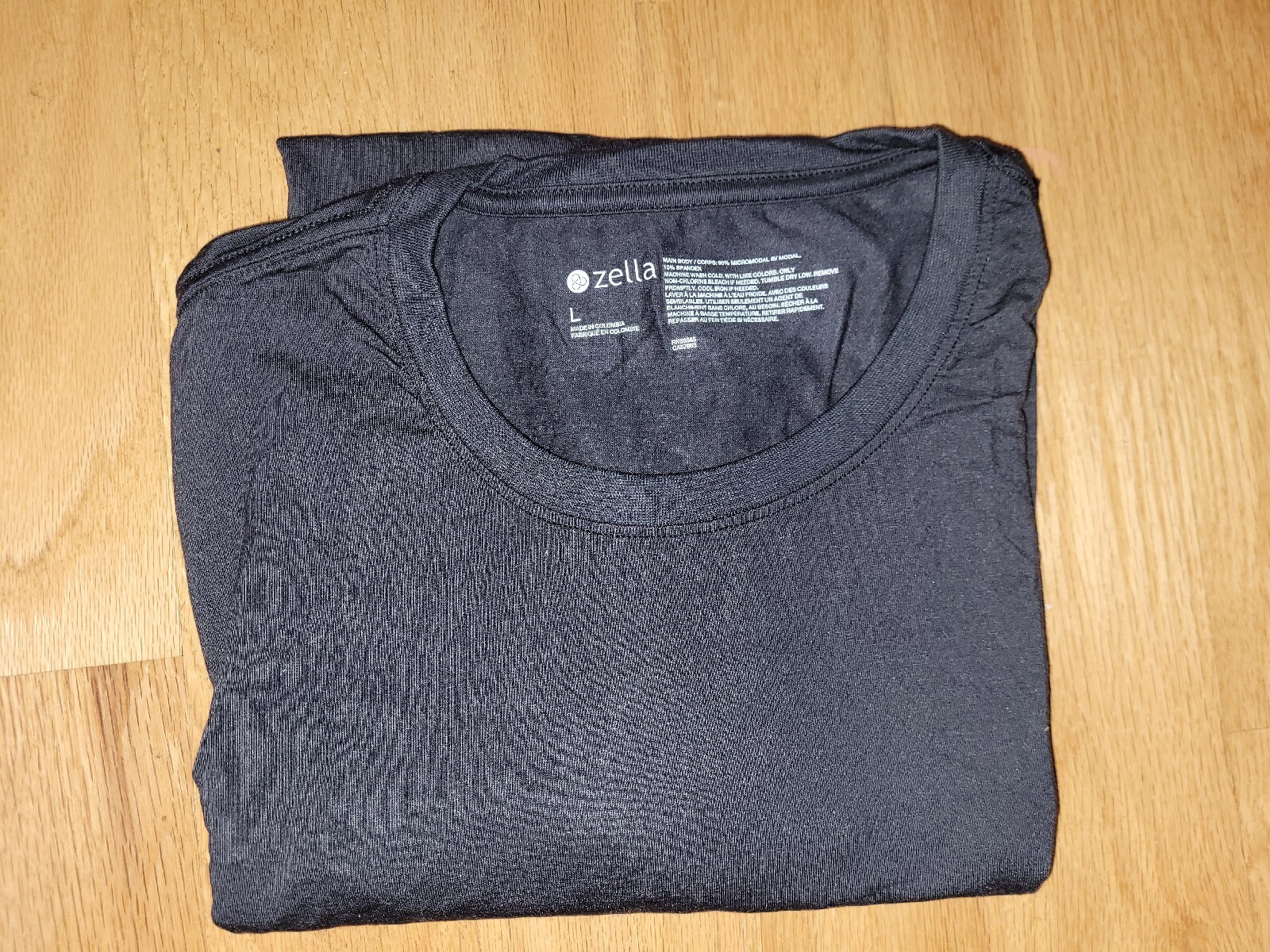 Zella Micromodal Crew Neck Undershirt T-shirt. Choose Size/Color gallery