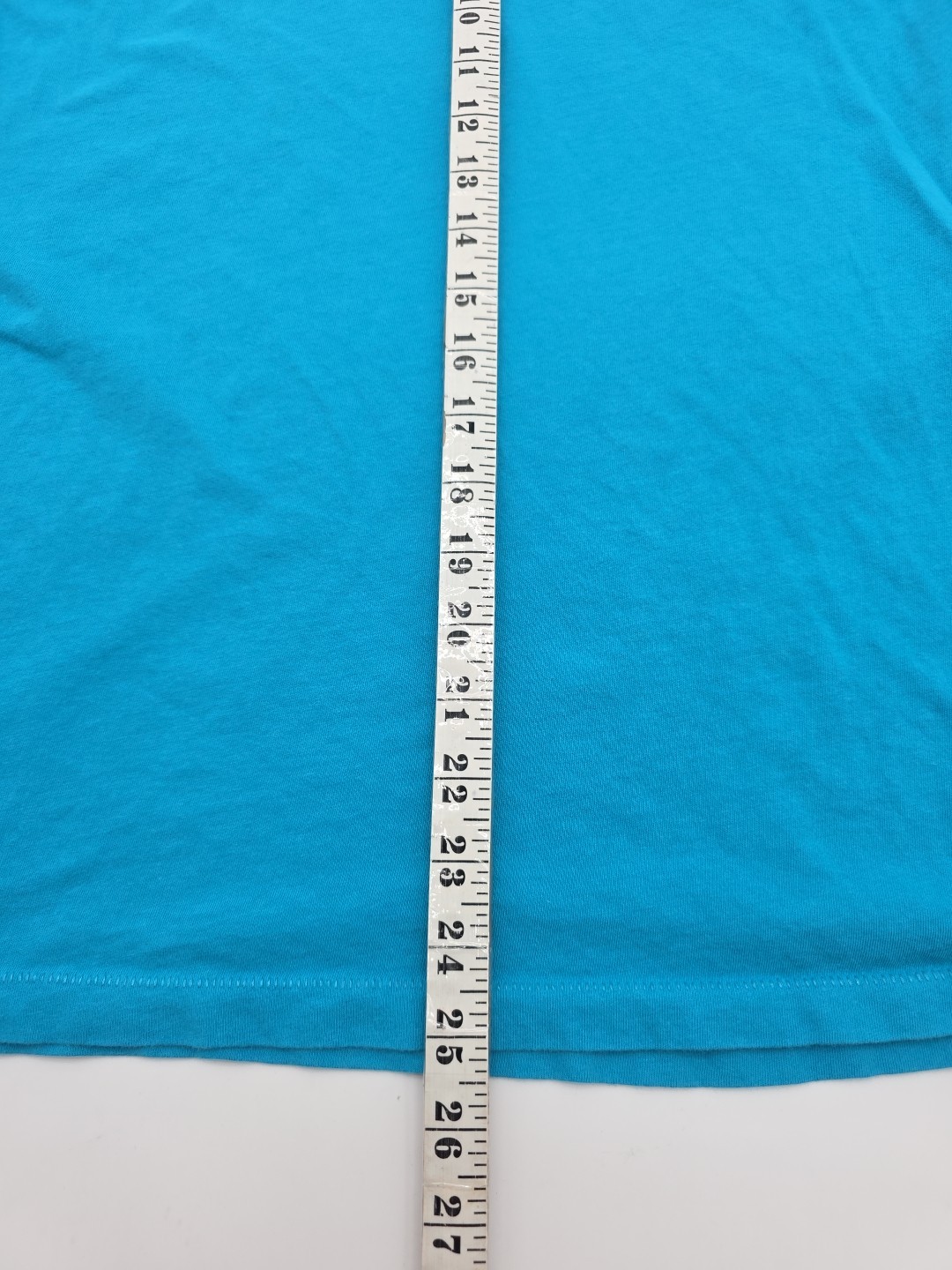 Express Jersey T-Shirt Men Medium V-Neck Blue Solid.#43665 gallery
