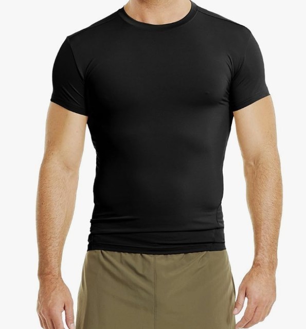 Under Armour 1216007 Men's Heat Gear Tactical Compression Sleeve T-Shirt Size S gallery