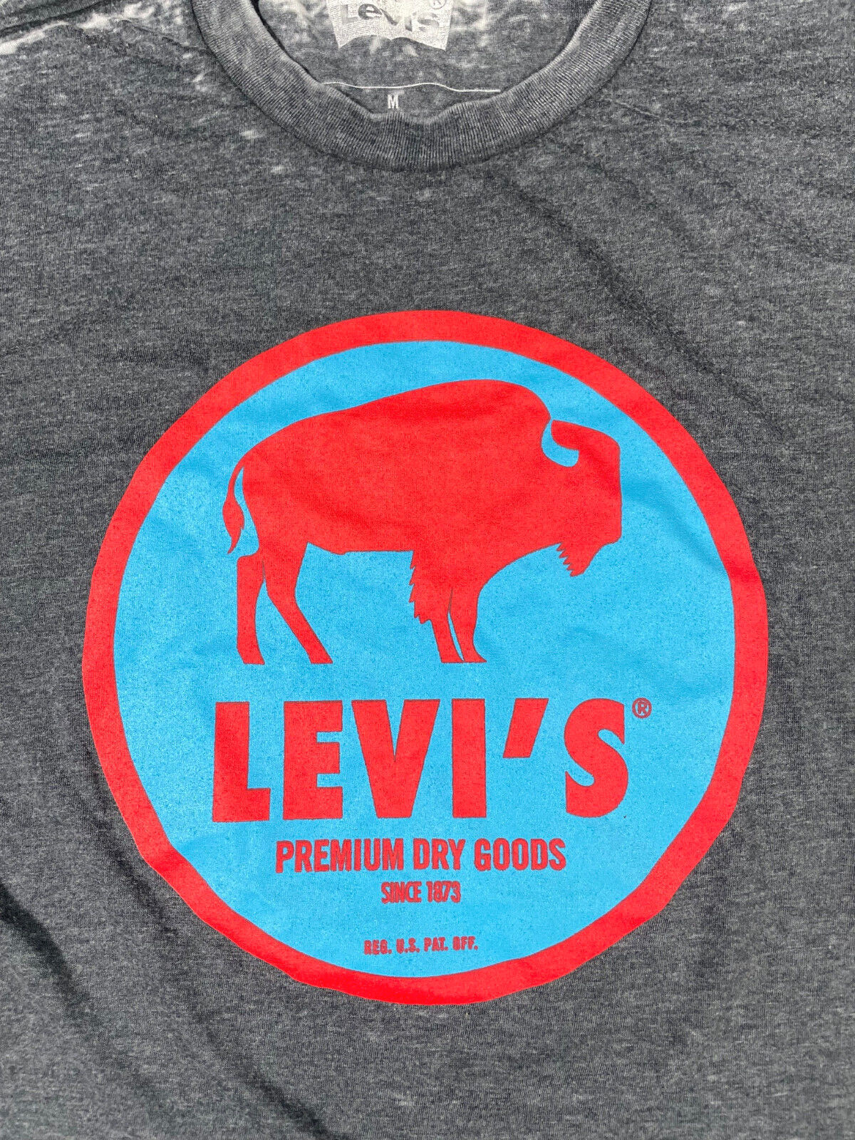 Levi's T Shirt Levis Strauss Levi Vintage Grey Premium Dry Goods Since 1873 gallery